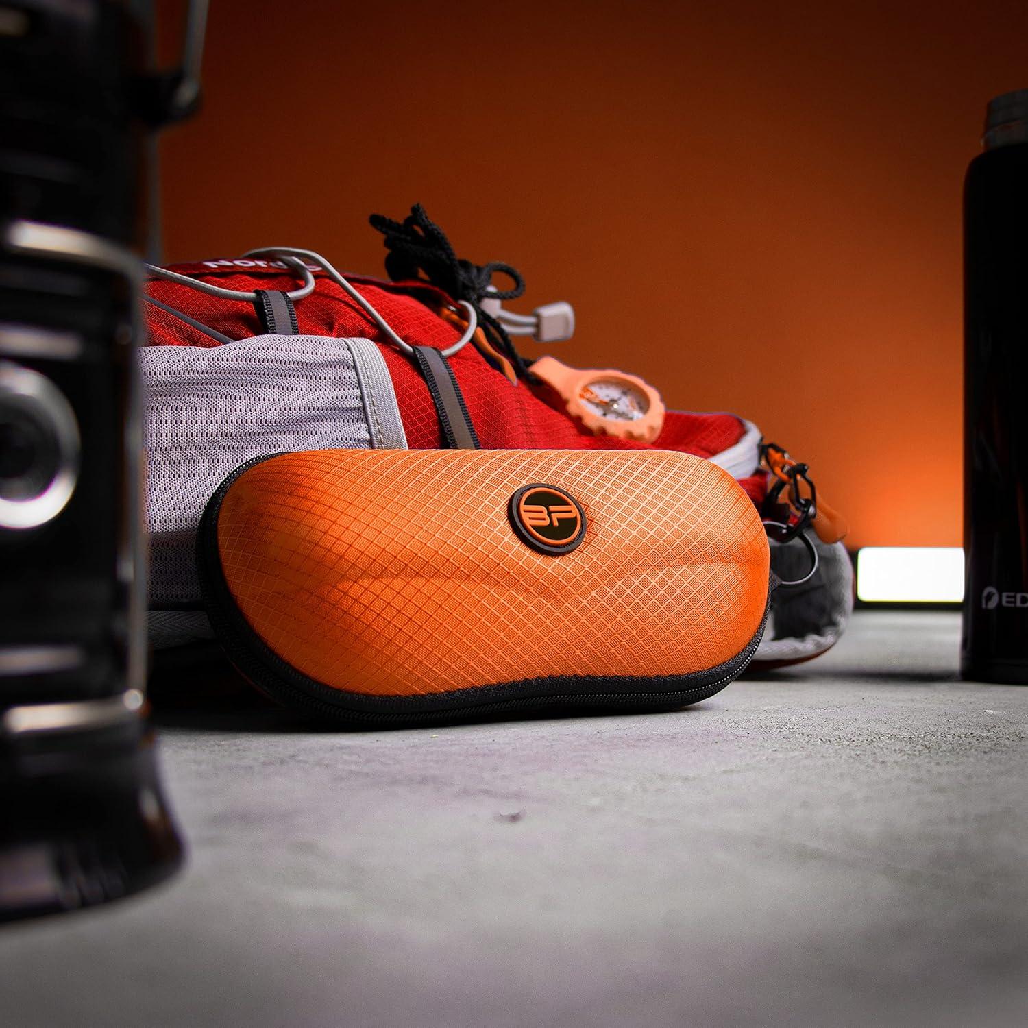 Estuche Semi Duro BLUPOND para Gafas con Clip y Gancho