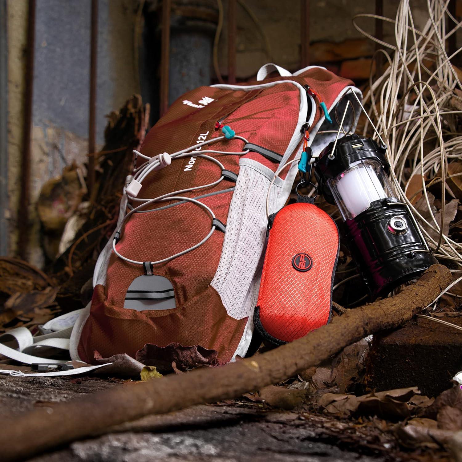 Estuche Semi Duro para Gafas BLUPOND Rosa/Naranja