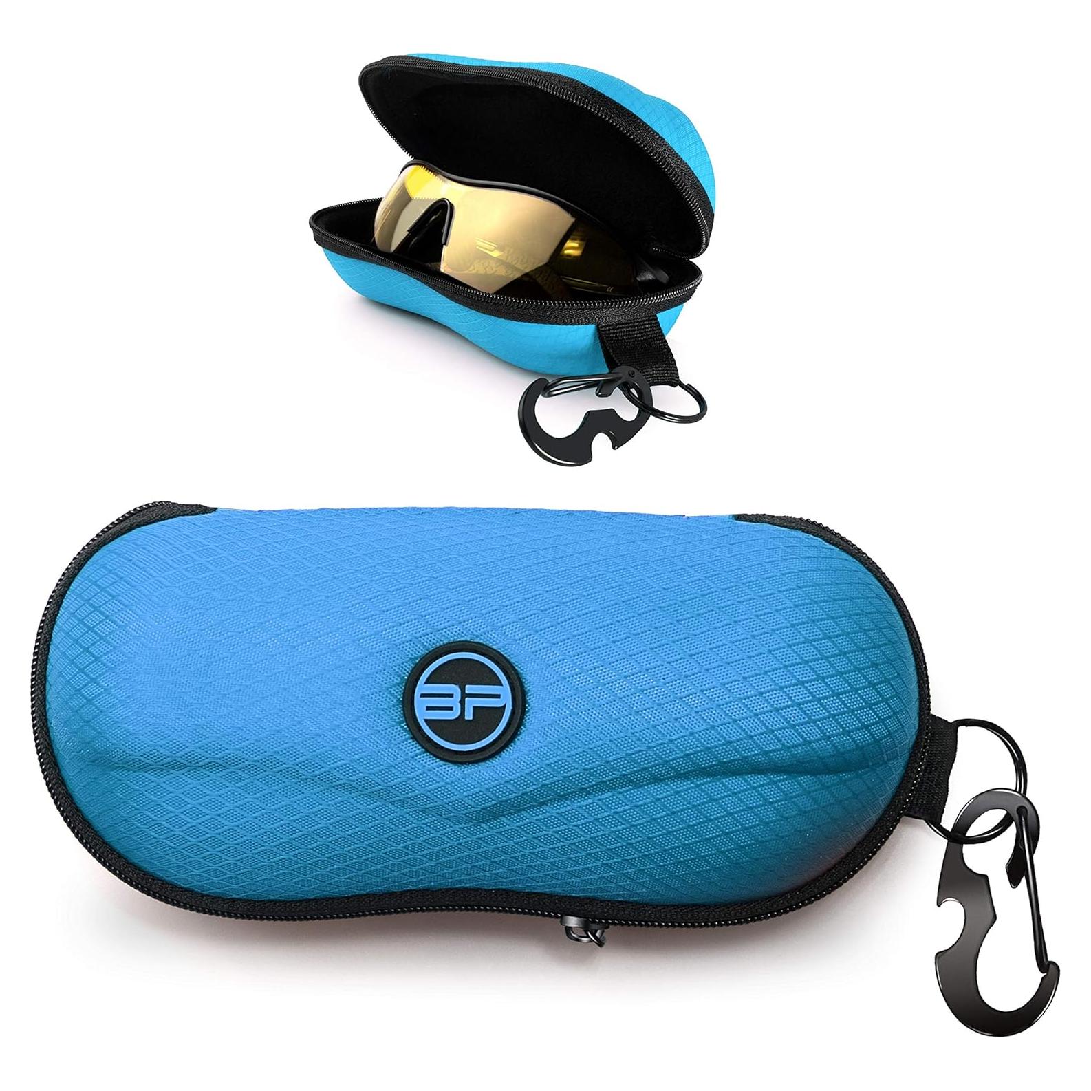 Estuche Semi Duro para Gafas BLUPOND con Gancho Metálico