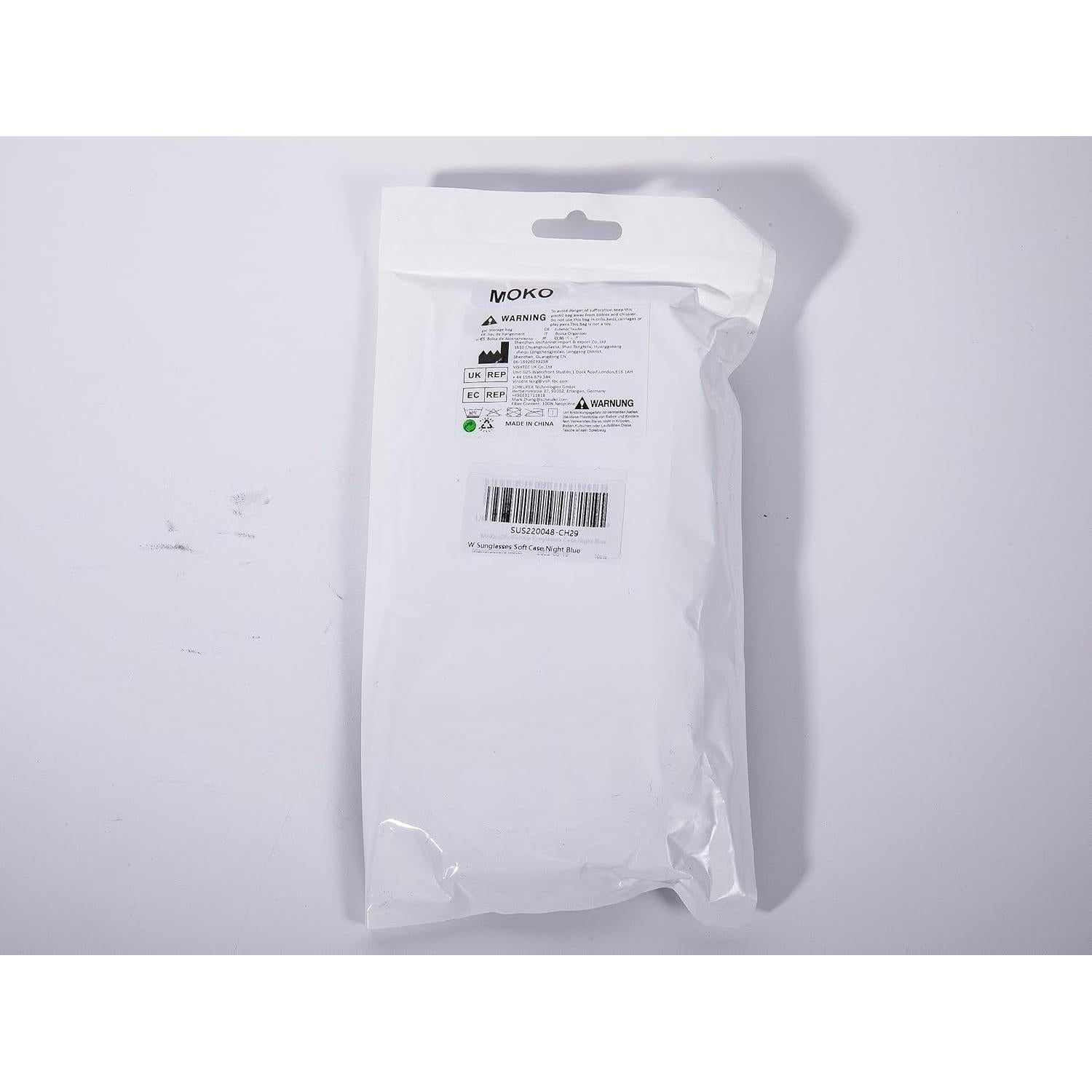 Funda de Gafas MoKo Neopreno Azul Noche con Cremallera