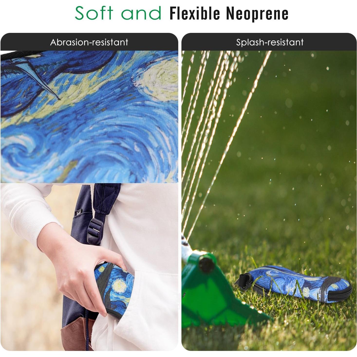 Funda de Gafas MoKo Neopreno Cremallera Espaciosa