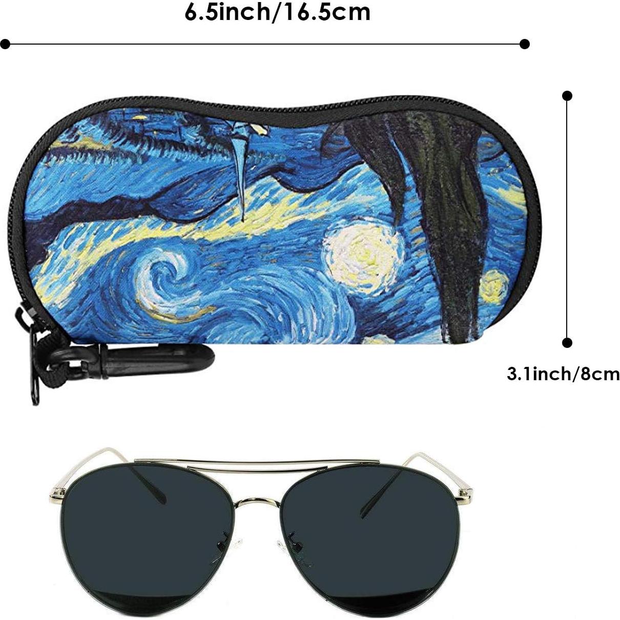 Funda de Gafas MoKo Neopreno Cremallera Espaciosa