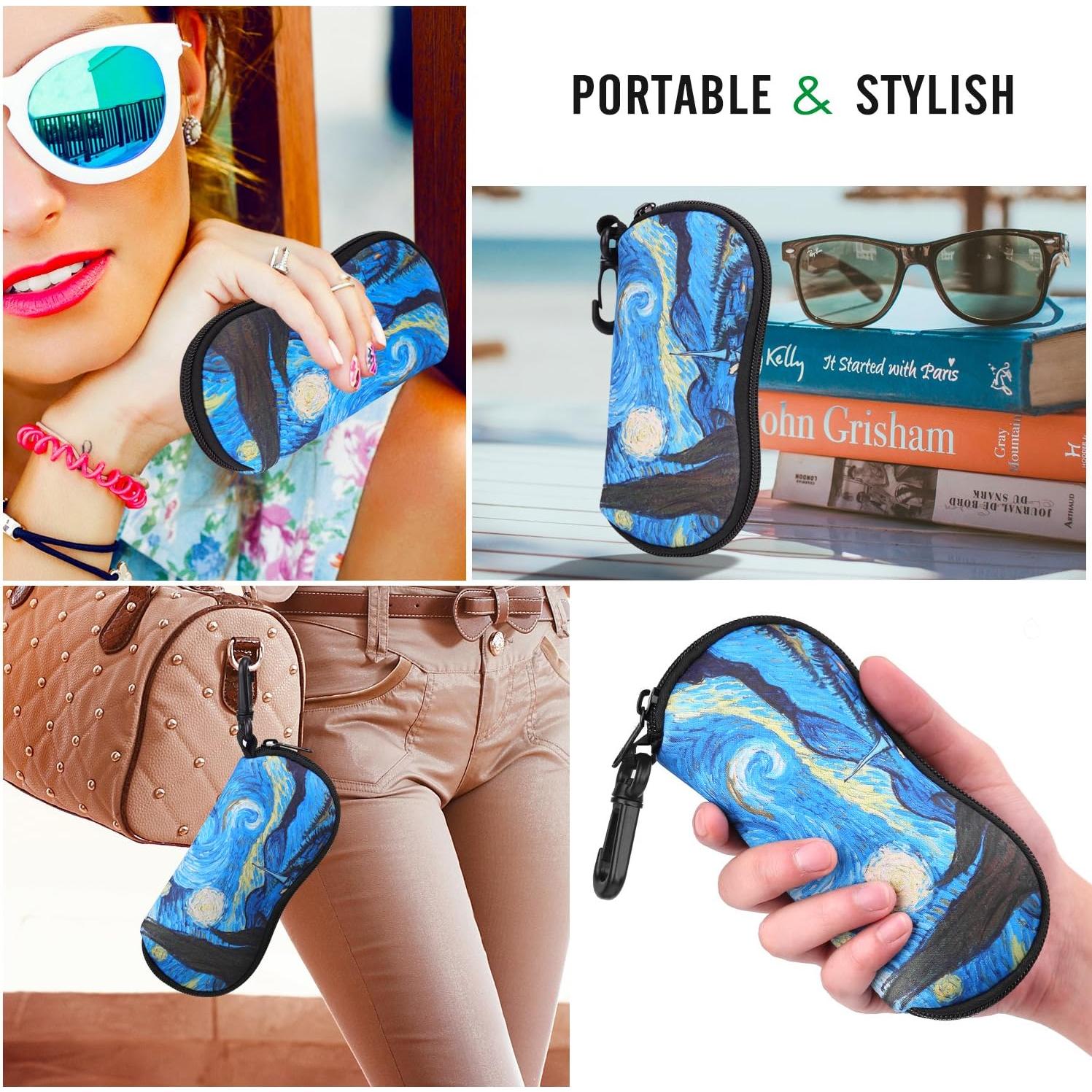 Funda de Gafas MoKo Neopreno Cremallera Espaciosa