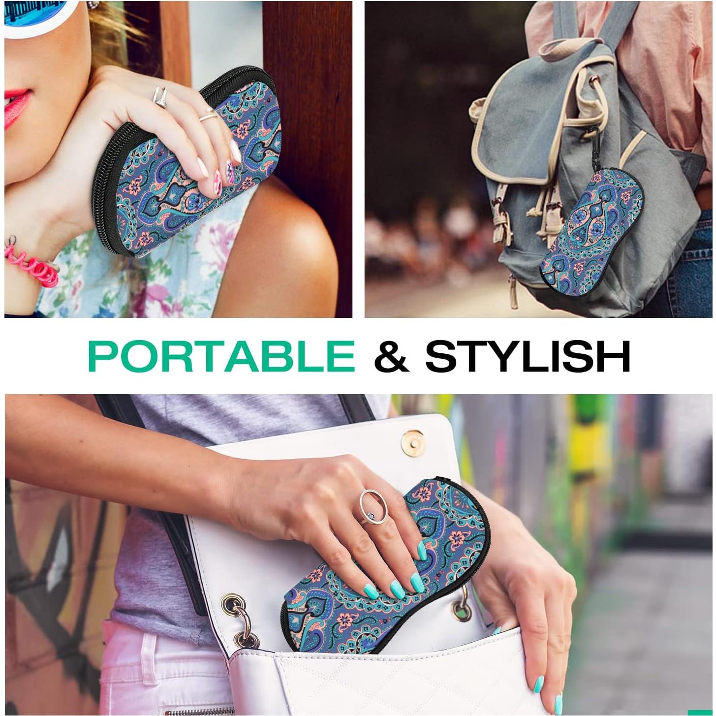 Funda de Gafas MoKo Neopreno con Cremallera Espaciosa