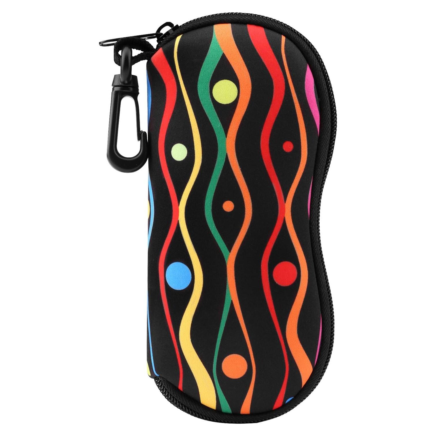 Funda de Gafas MoKo Neopreno Cremallera Rayas Zigzag