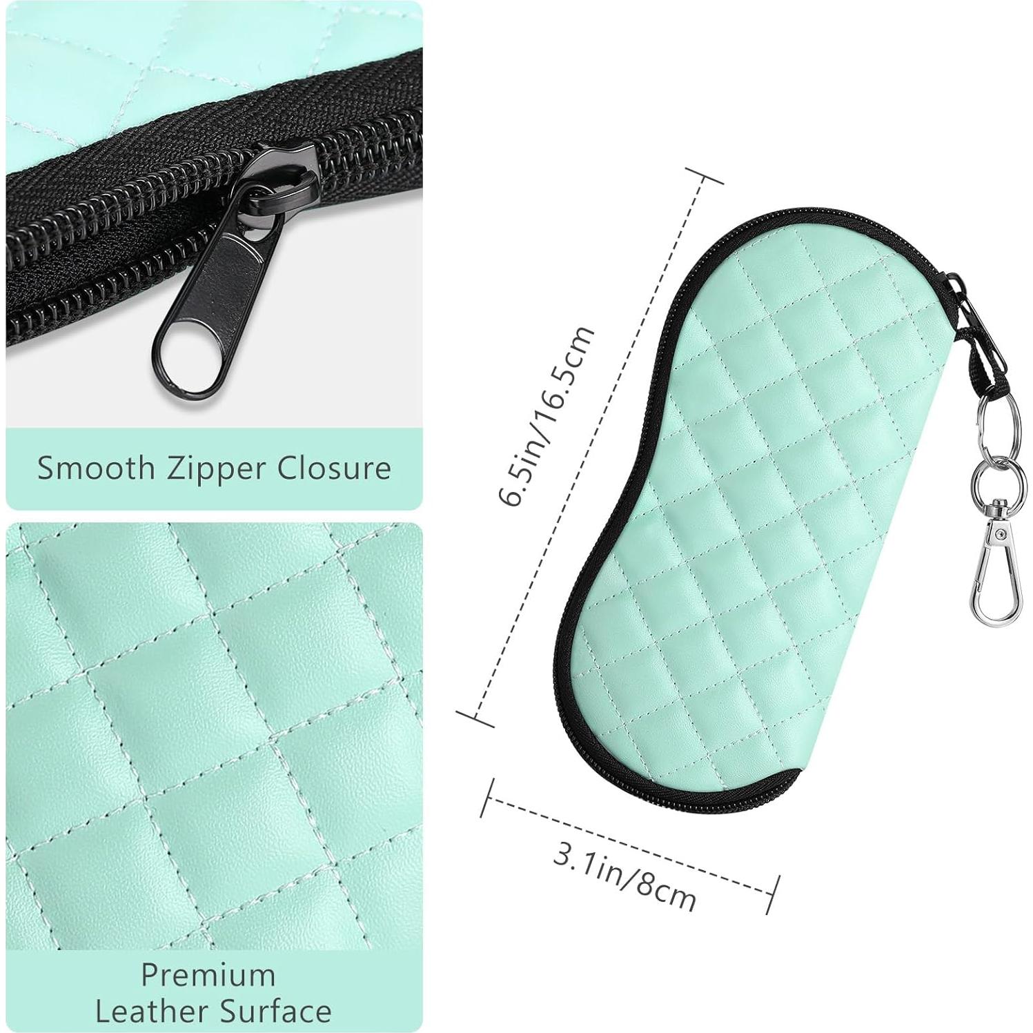 Funda de Gafas MoKo Neopreno Verde Menta con Cremallera