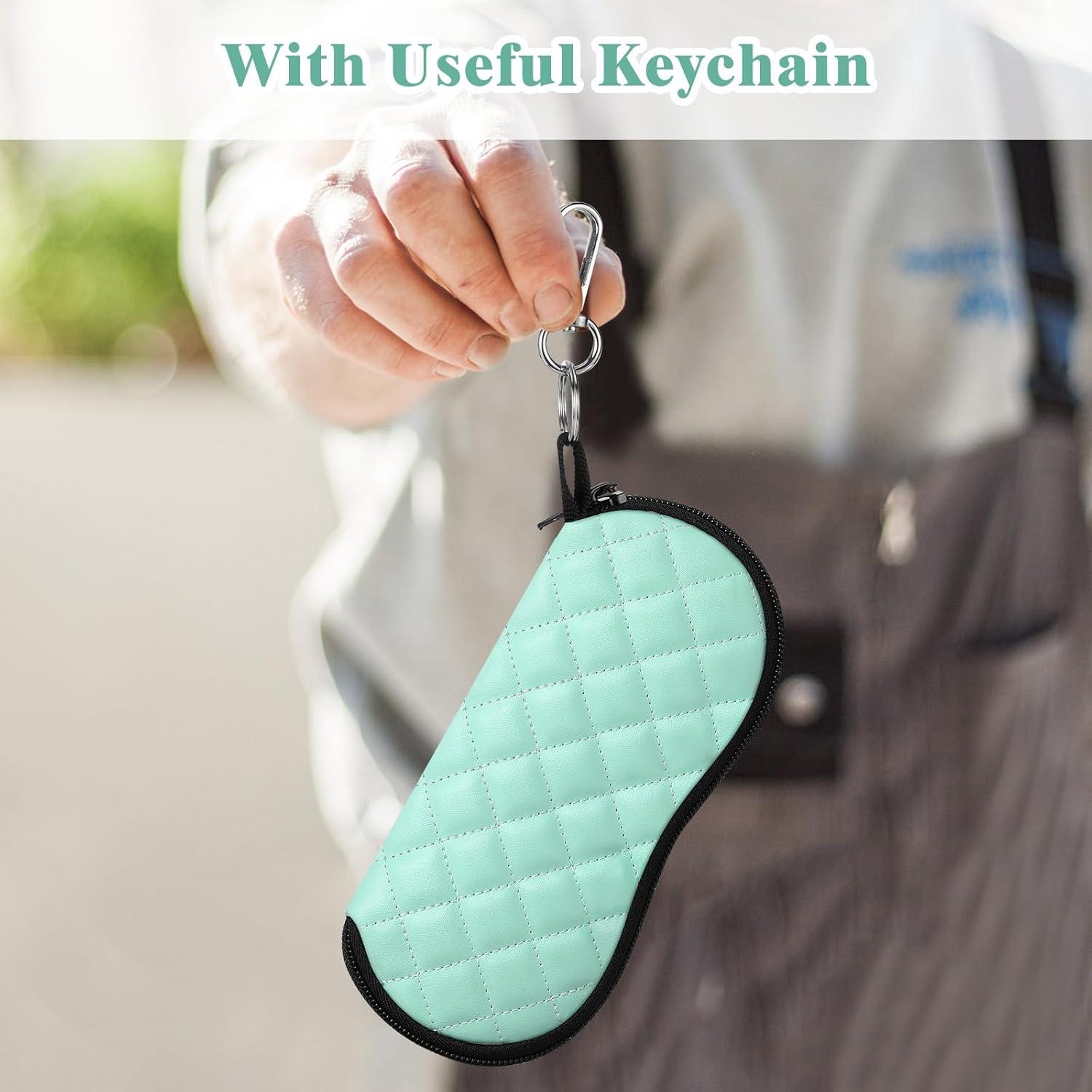 Funda de Gafas MoKo Neopreno Verde Menta con Cremallera