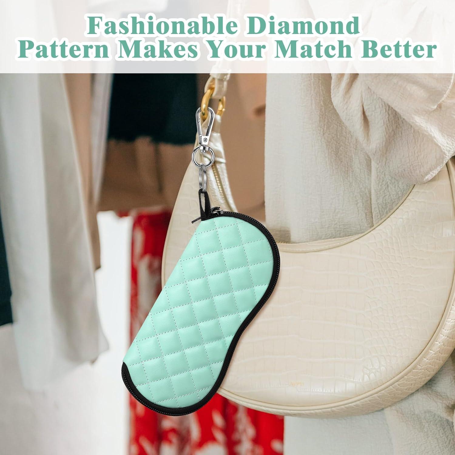 Funda de Gafas MoKo Neopreno Verde Menta con Cremallera