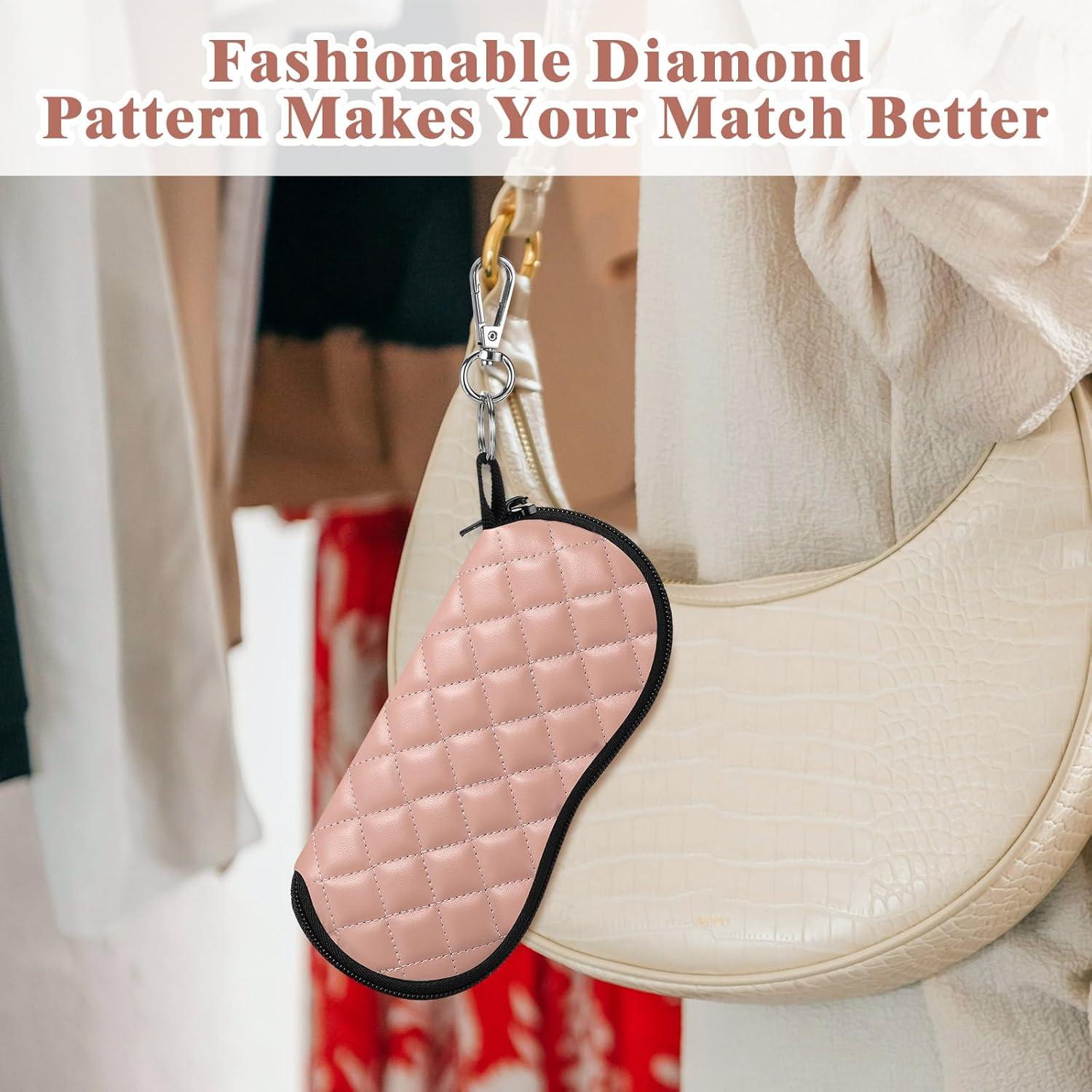 Funda de Gafas MoKo Neopreno Cremallera Rosa Espaciosa