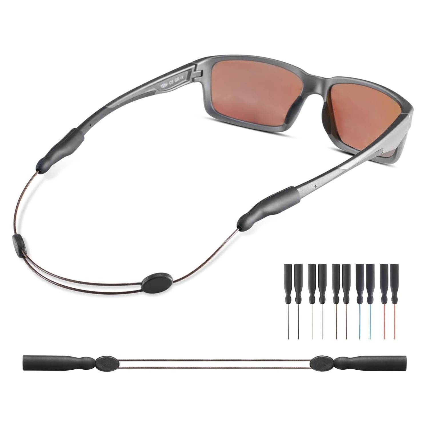 Correa para Gafas Omnful Ajustable 35.56cm Marrón