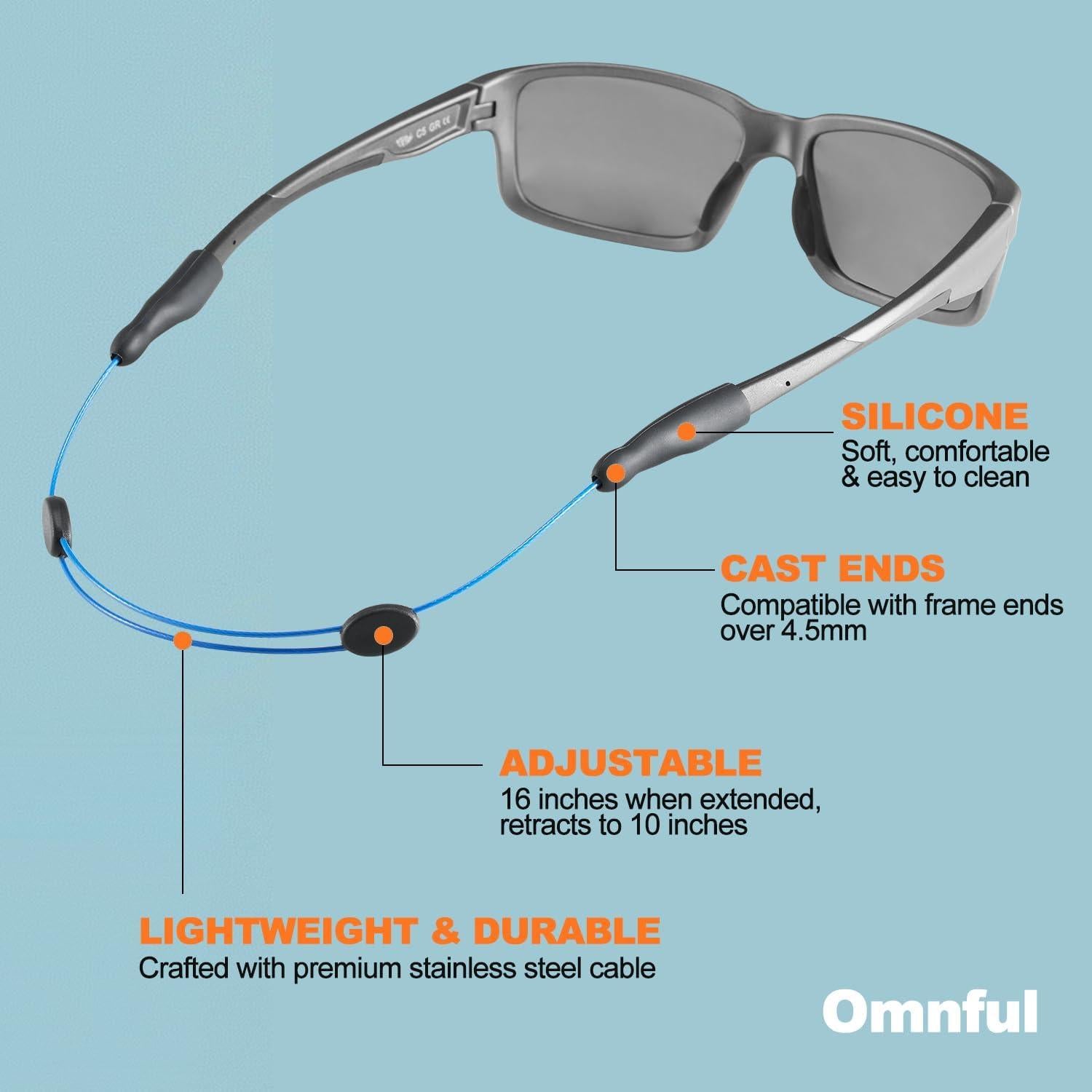 Correa Ajustable para Gafas Omnful Azul 40.64 cm