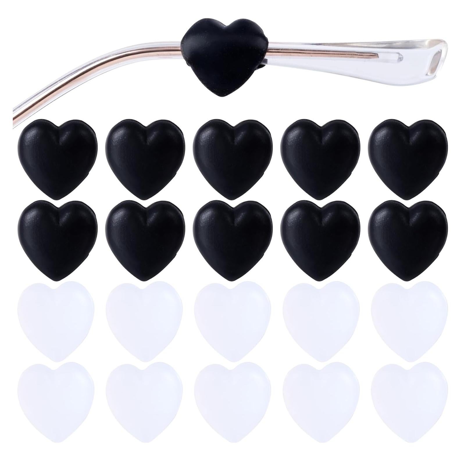 Grapas para Gafas de Silicona Suave 10 Pares Antideslizantes