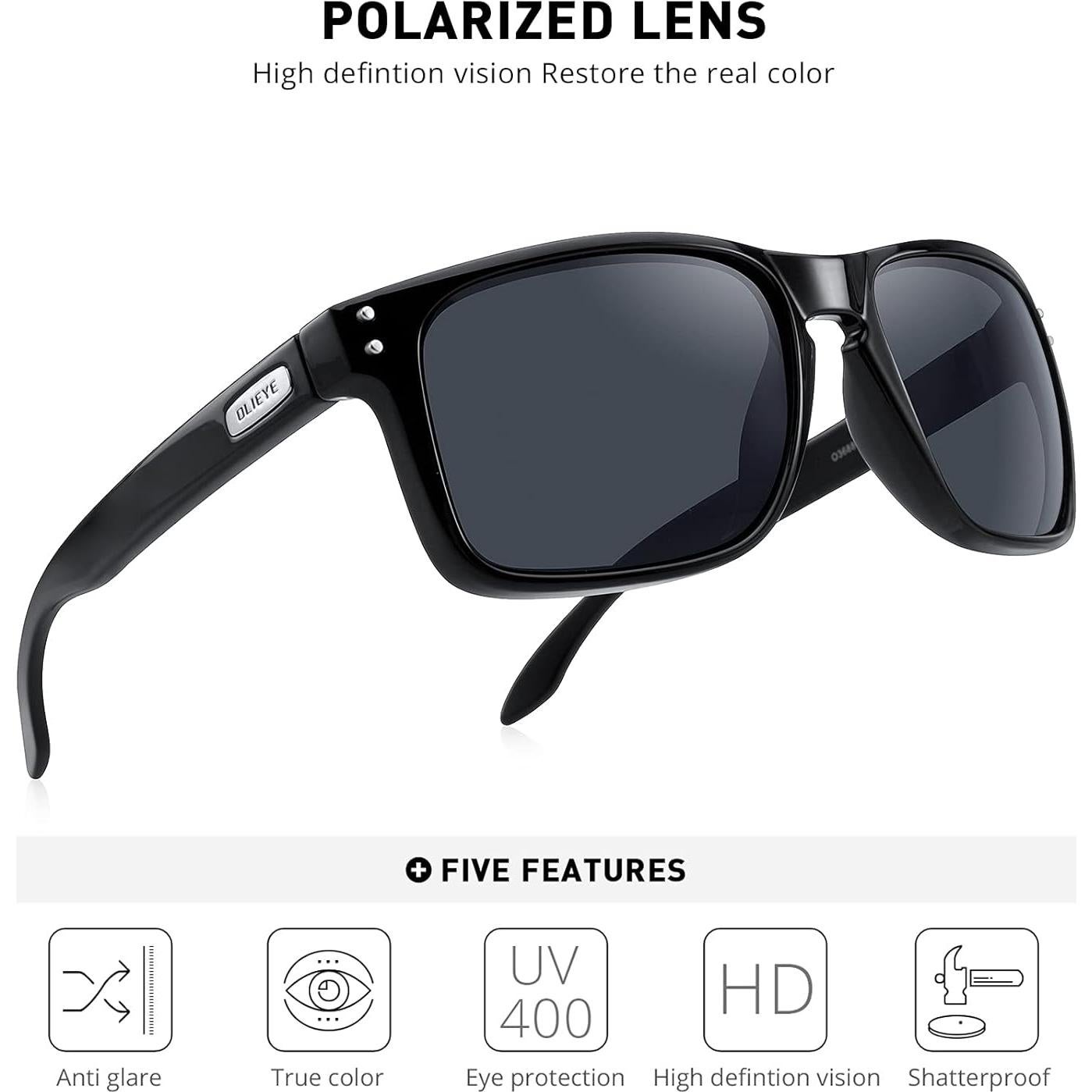 Gafas de sol polarizadas OLIEYE O3688 para hombres