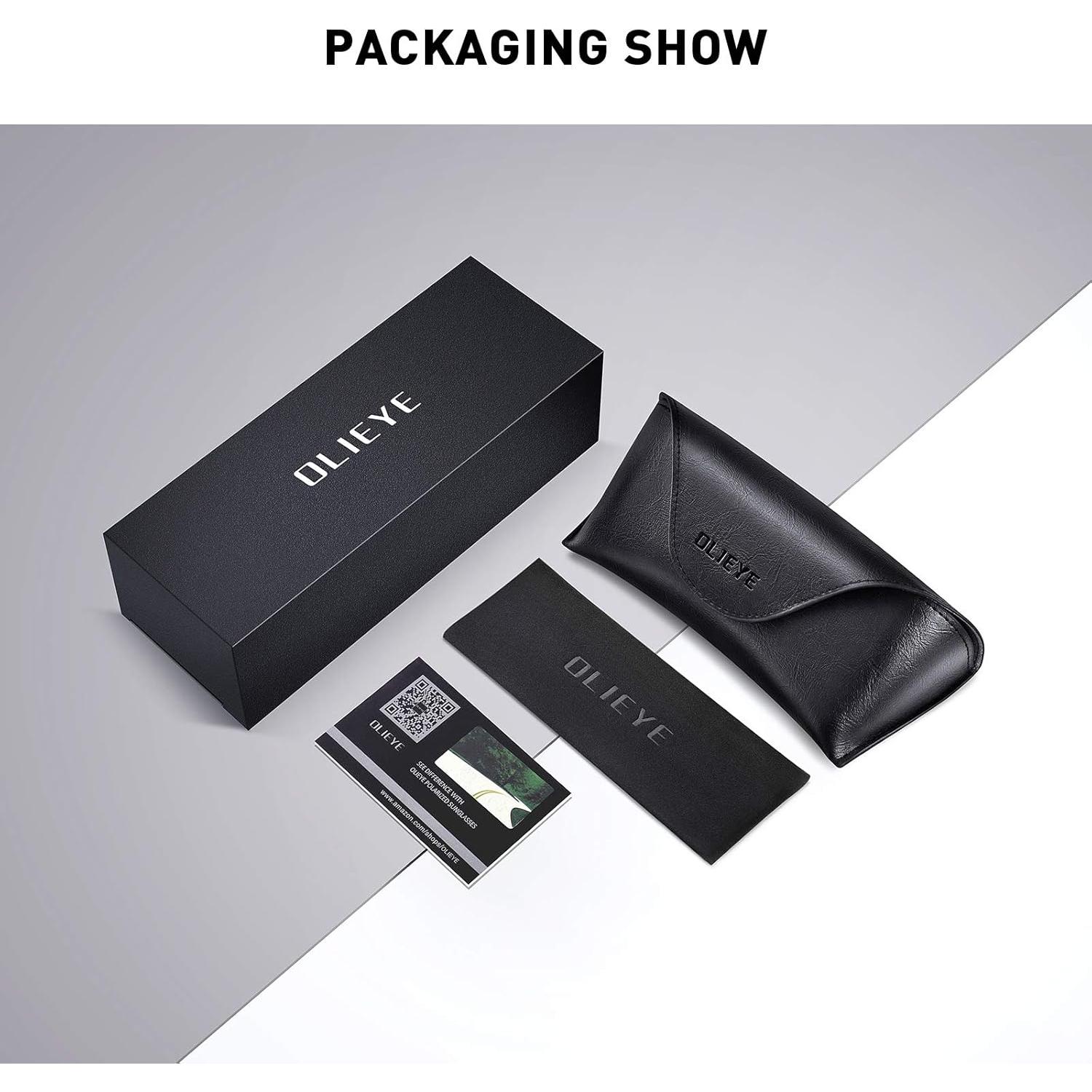 Gafas de sol polarizadas OLIEYE modelo O3688 con estuche