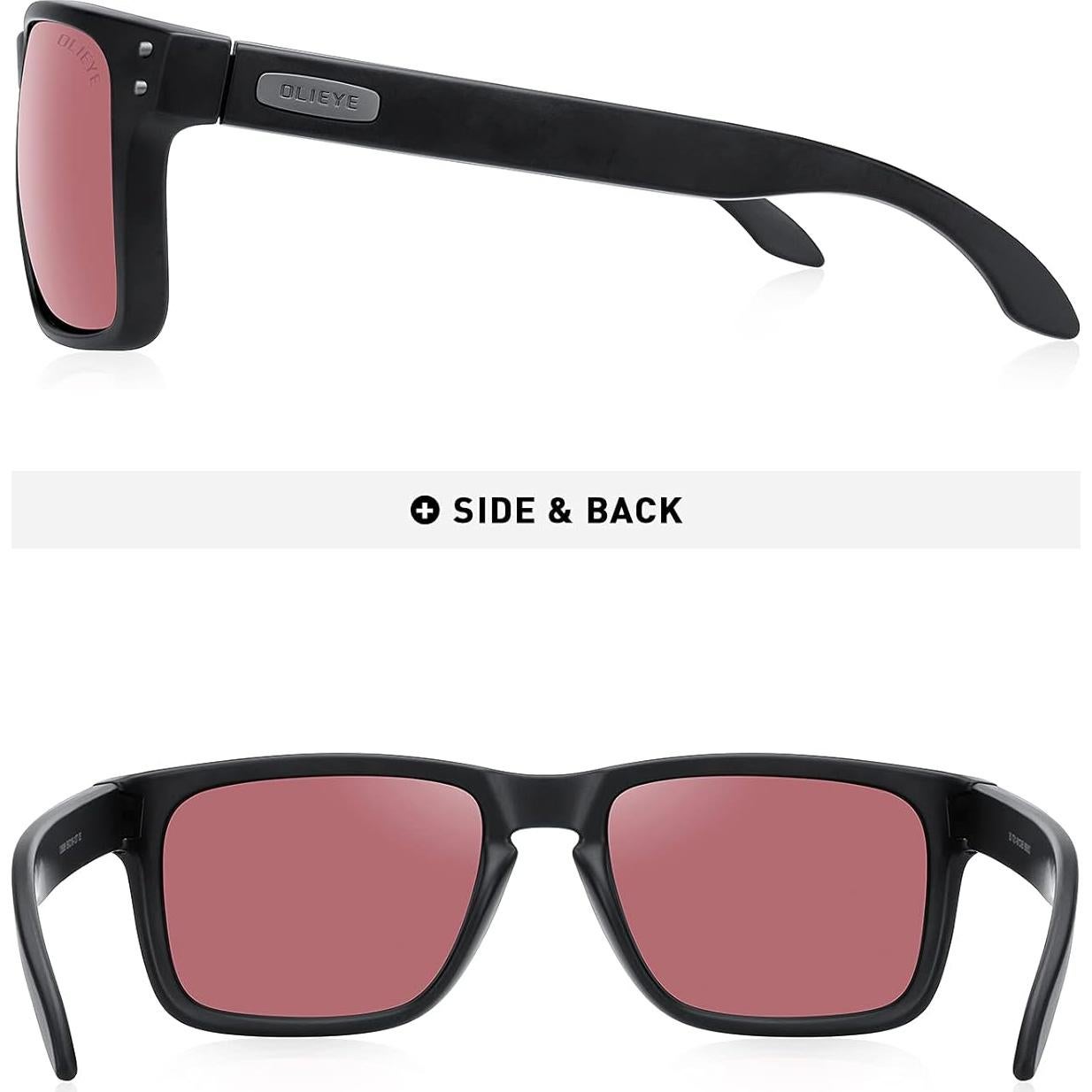 Gafas de sol polarizadas OLIEYE para hombres con estuche