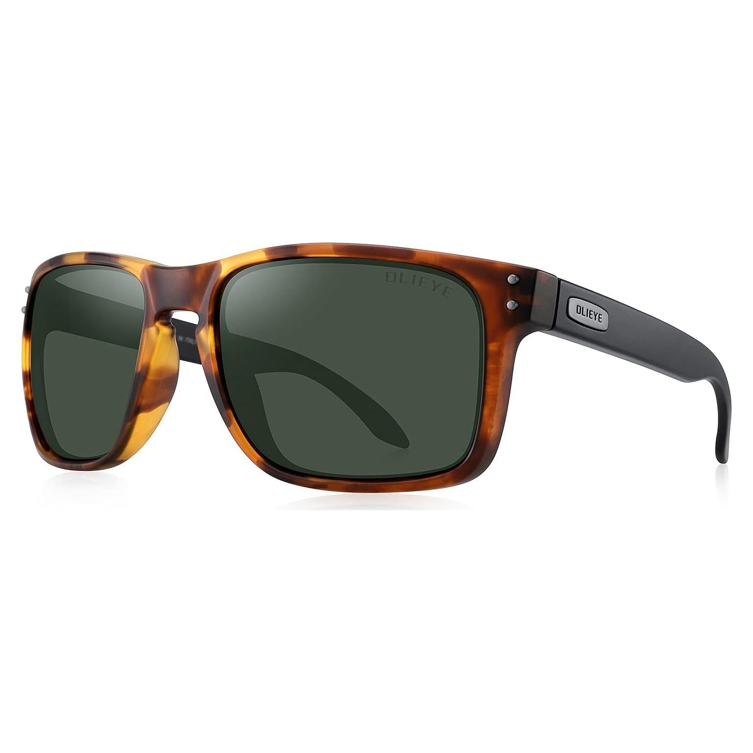 Gafas de sol polarizadas OLIEYE para hombres con estuche