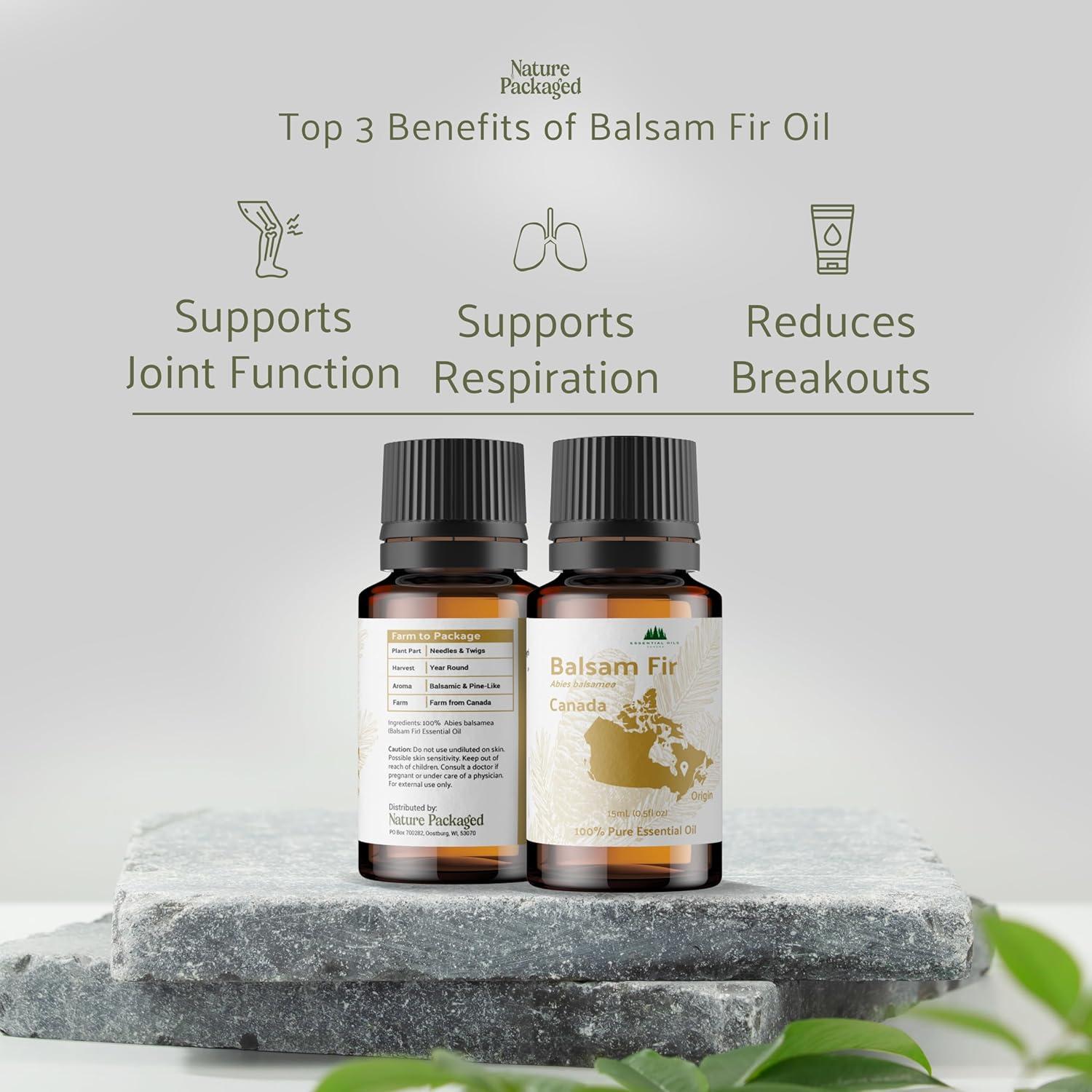 Aceite Esencial de Abeto Balsámico Nature Packaged 15ml - Grado Terapéutico