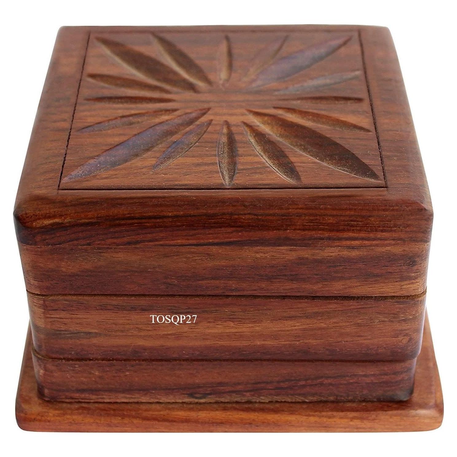 Caja de Rompecabezas TOSQP27 10x10x6 cm Almacenamiento Único