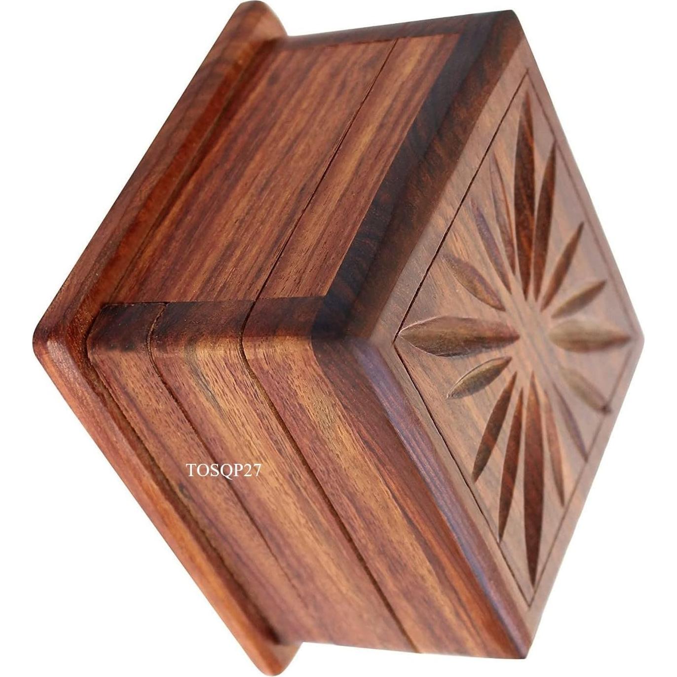 Caja de Rompecabezas TOSQP27 10x10x6 cm Almacenamiento Único