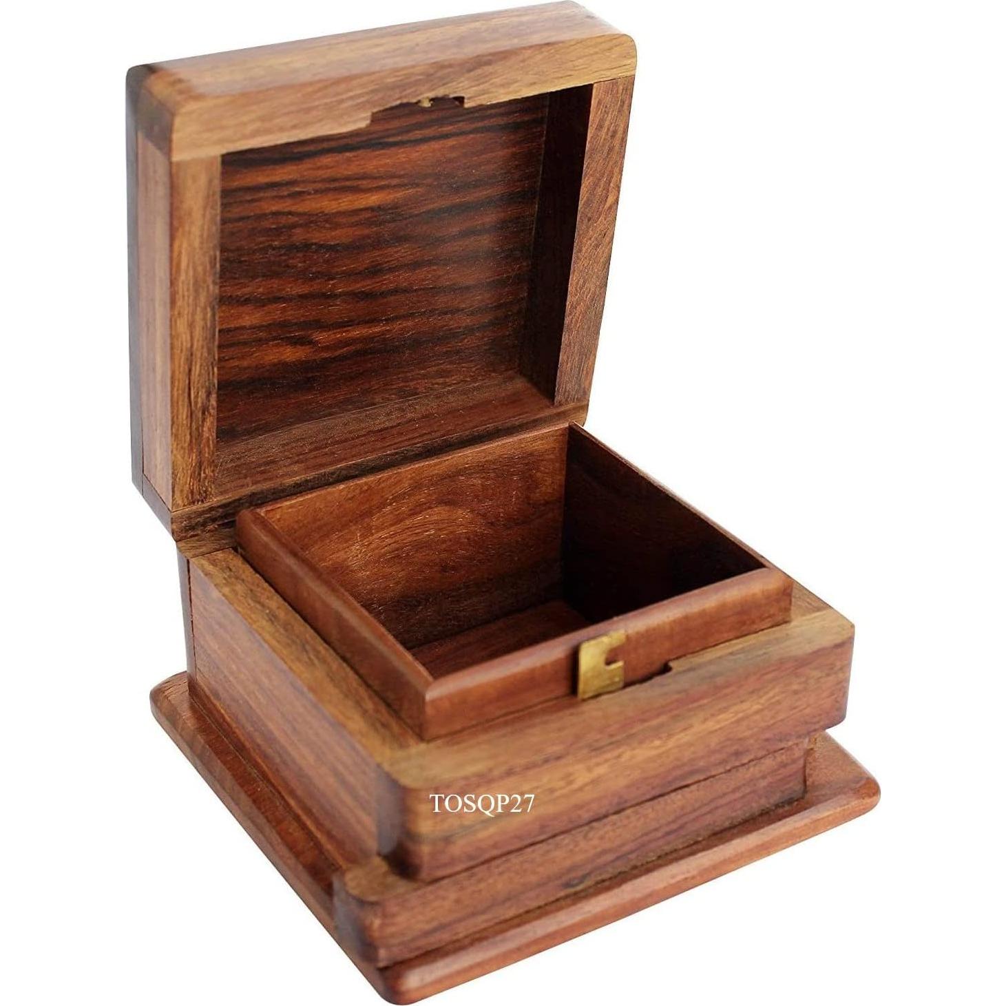 Caja de Rompecabezas TOSQP27 10x10x6 cm Almacenamiento Único