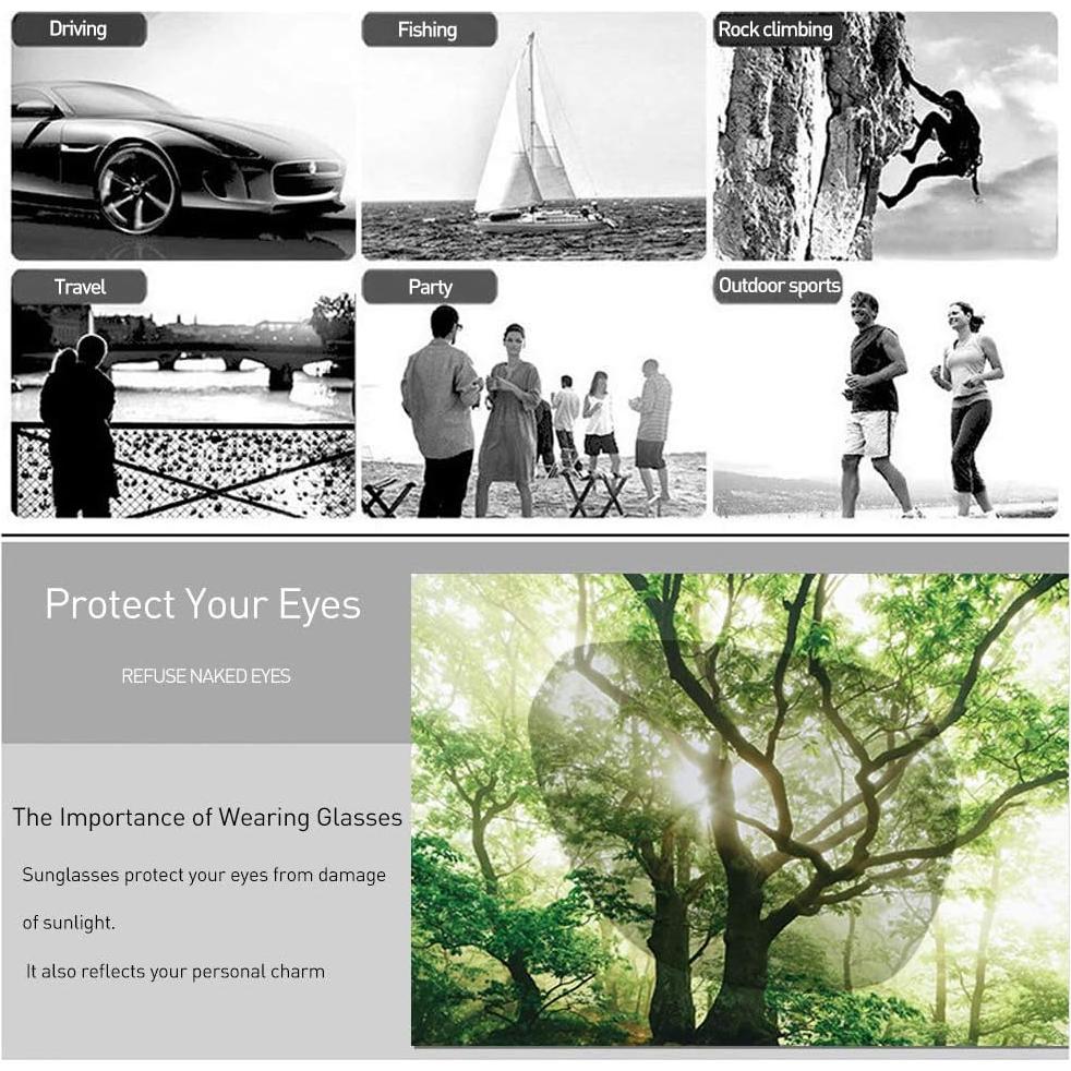 Gafas de sol polarizadas VentiVenti redondas vintage