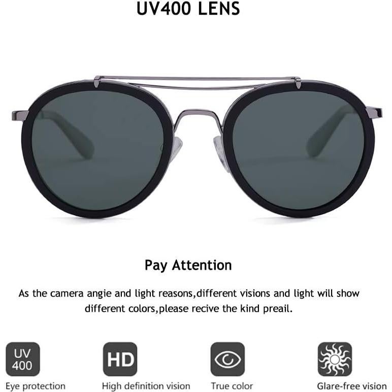 Gafas de sol polarizadas VentiVenti estilo vintage unisex