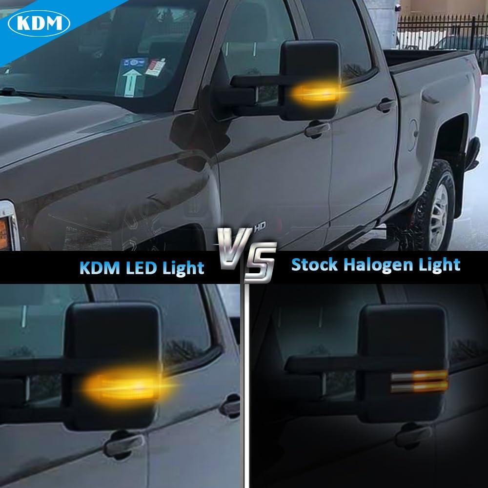Luz de Señal de Giro LED KDM para Espejo Lateral 2014-2019