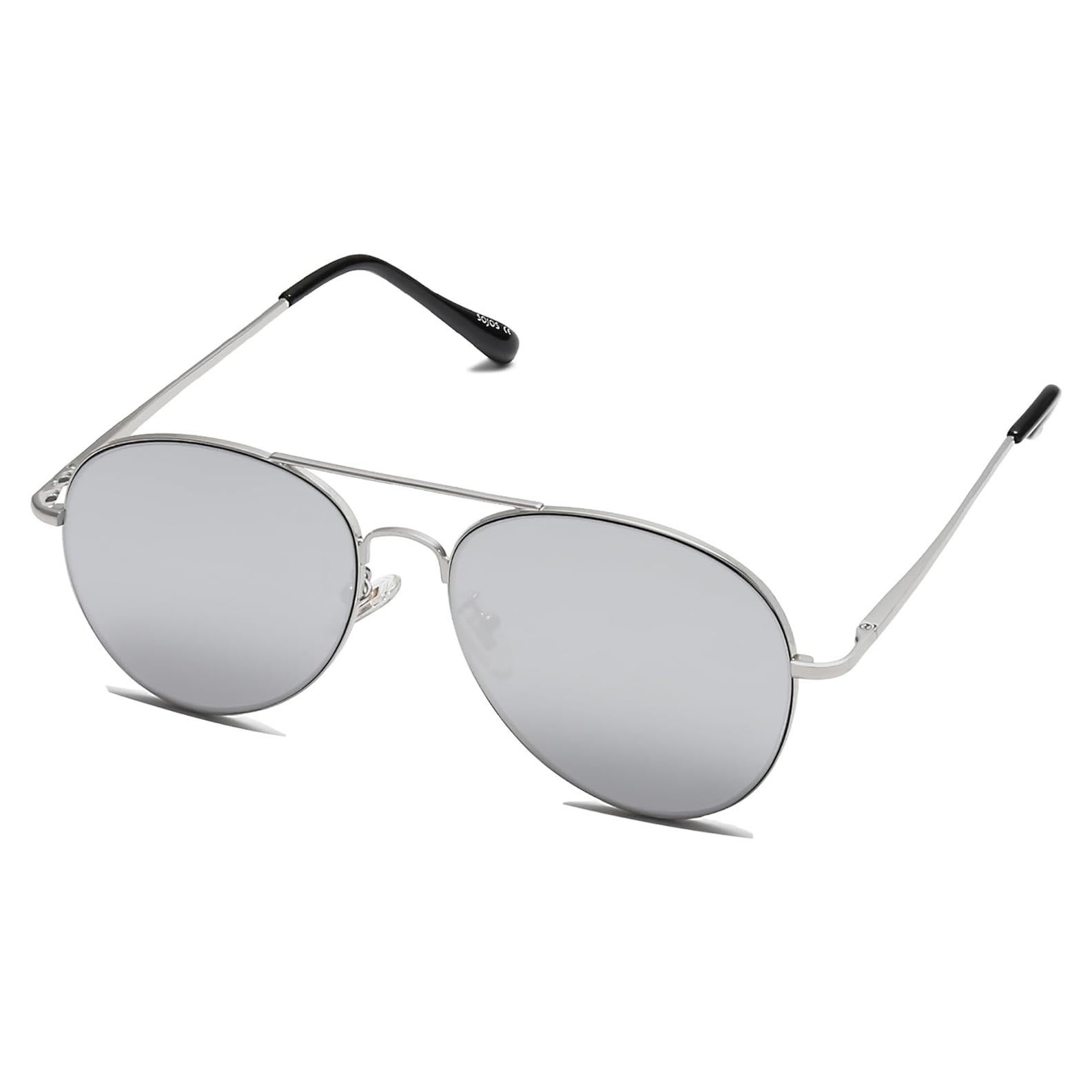 Gafas de sol aviador SOJOS SJ1030 UV400 para hombres y mujeres