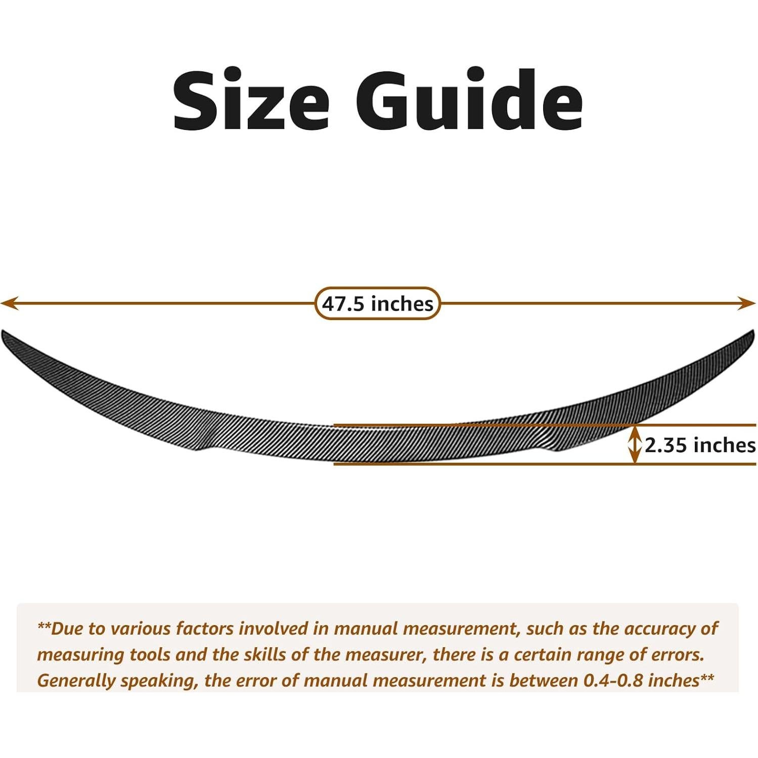 Spoiler Trasero Estilo M para Tesla Model Y 2020-2025 ABS