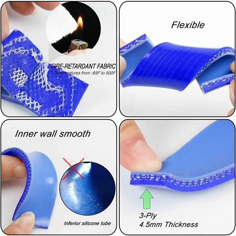 Manguera de Admisión Silicona Reforzada BMWMODS BMD0013 Negro