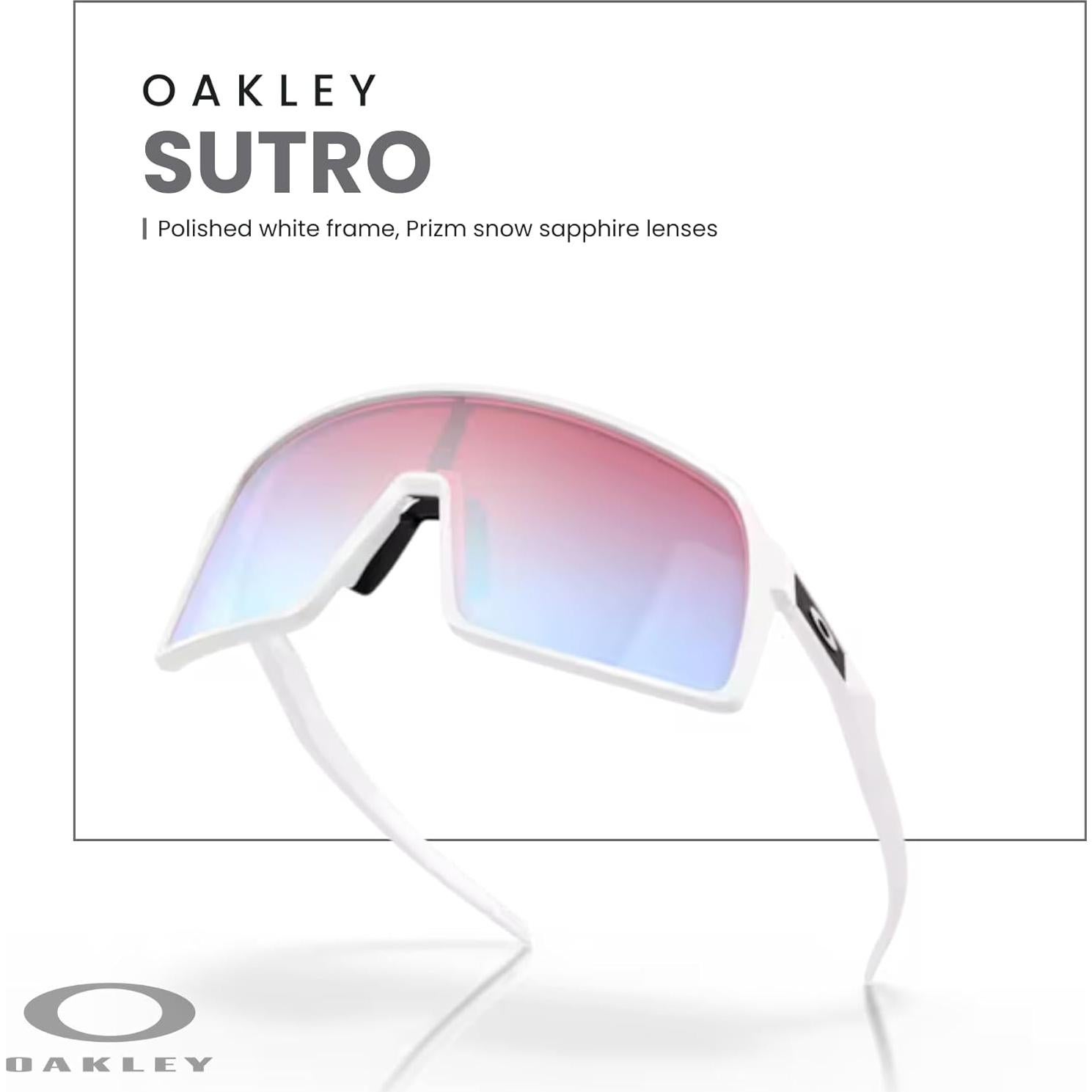 Gafas de sol Oakley Sutro S con correa y kit de limpieza
