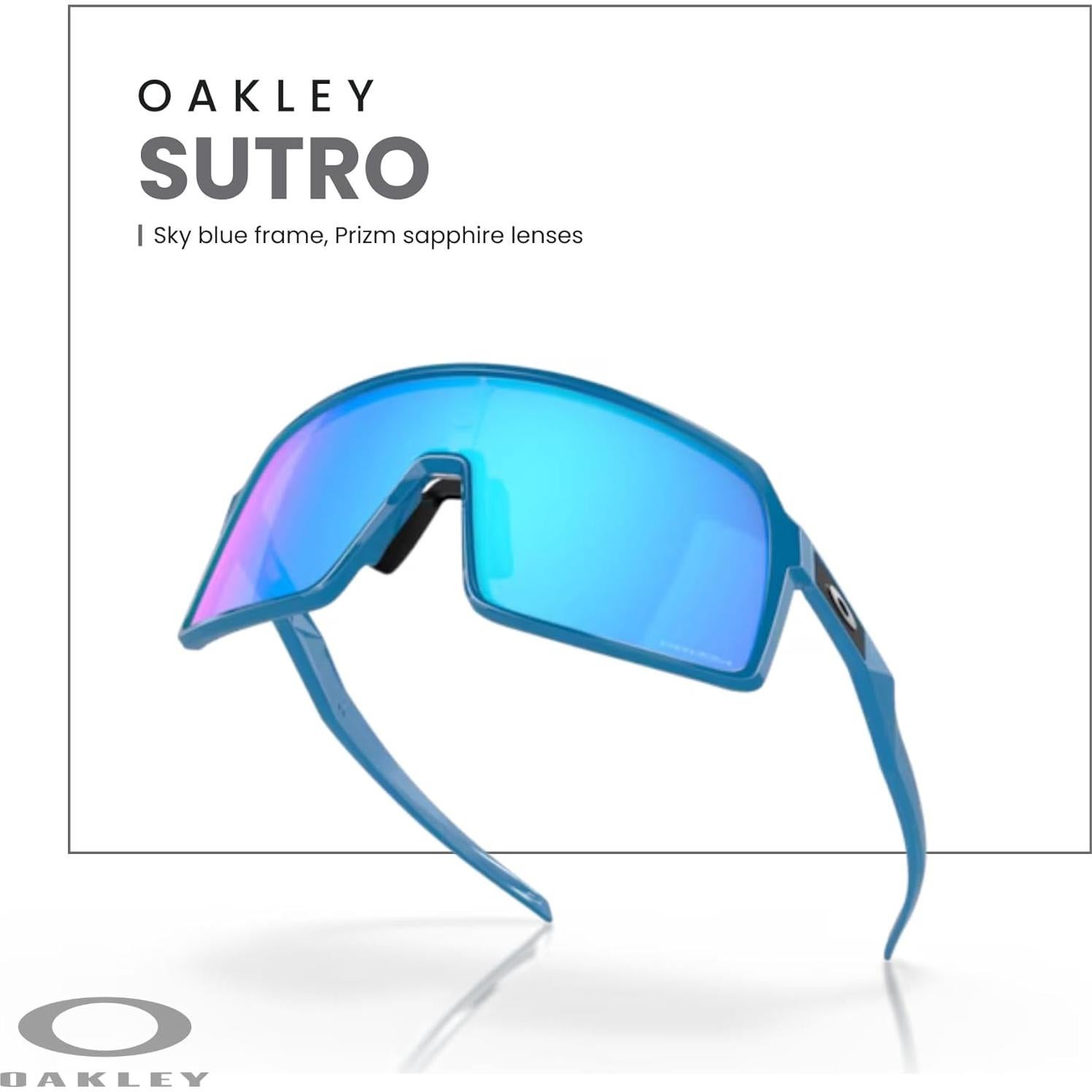 Gafas de sol Oakley Sutro S con correa y kit de limpieza