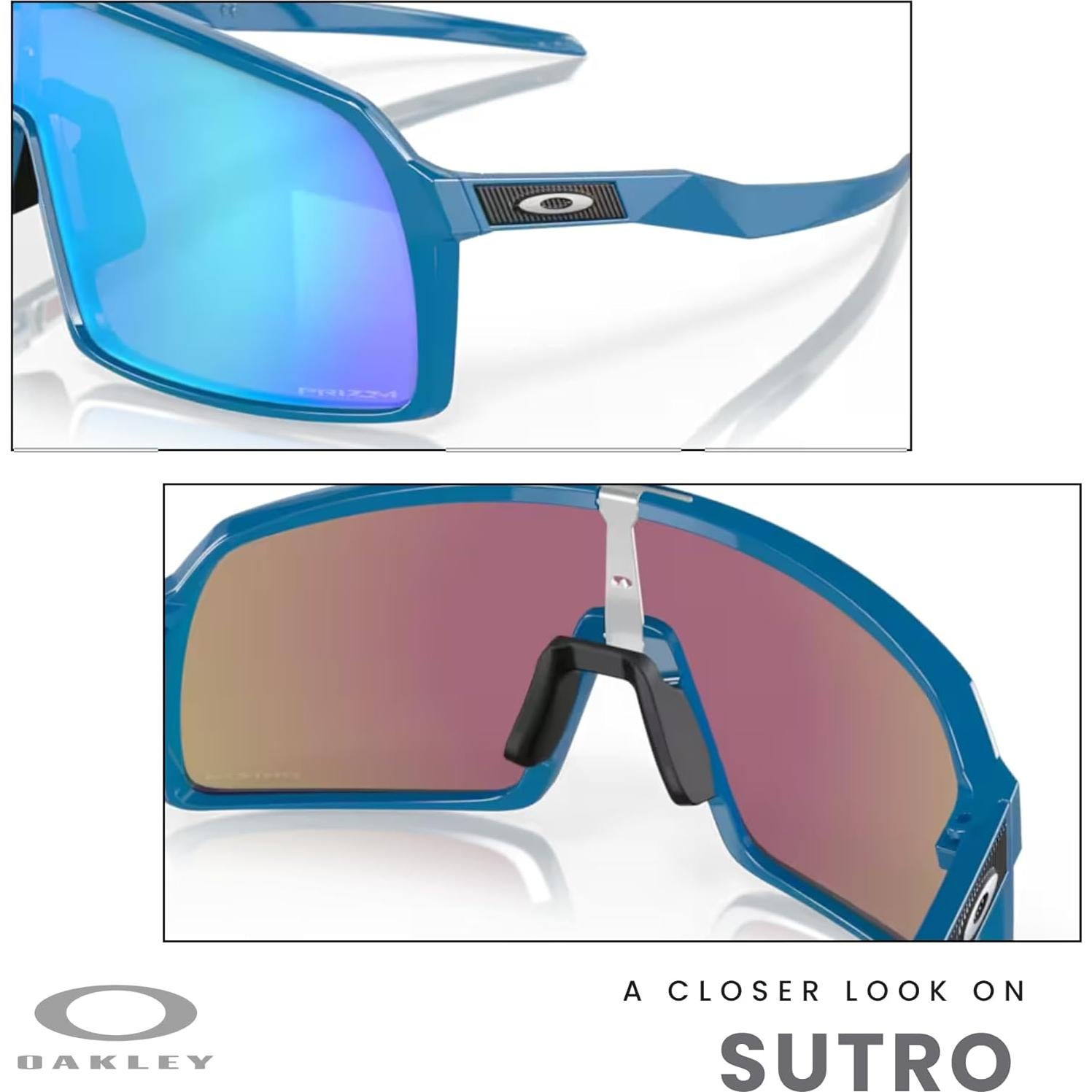 Gafas de sol Oakley Sutro S con correa y kit de limpieza