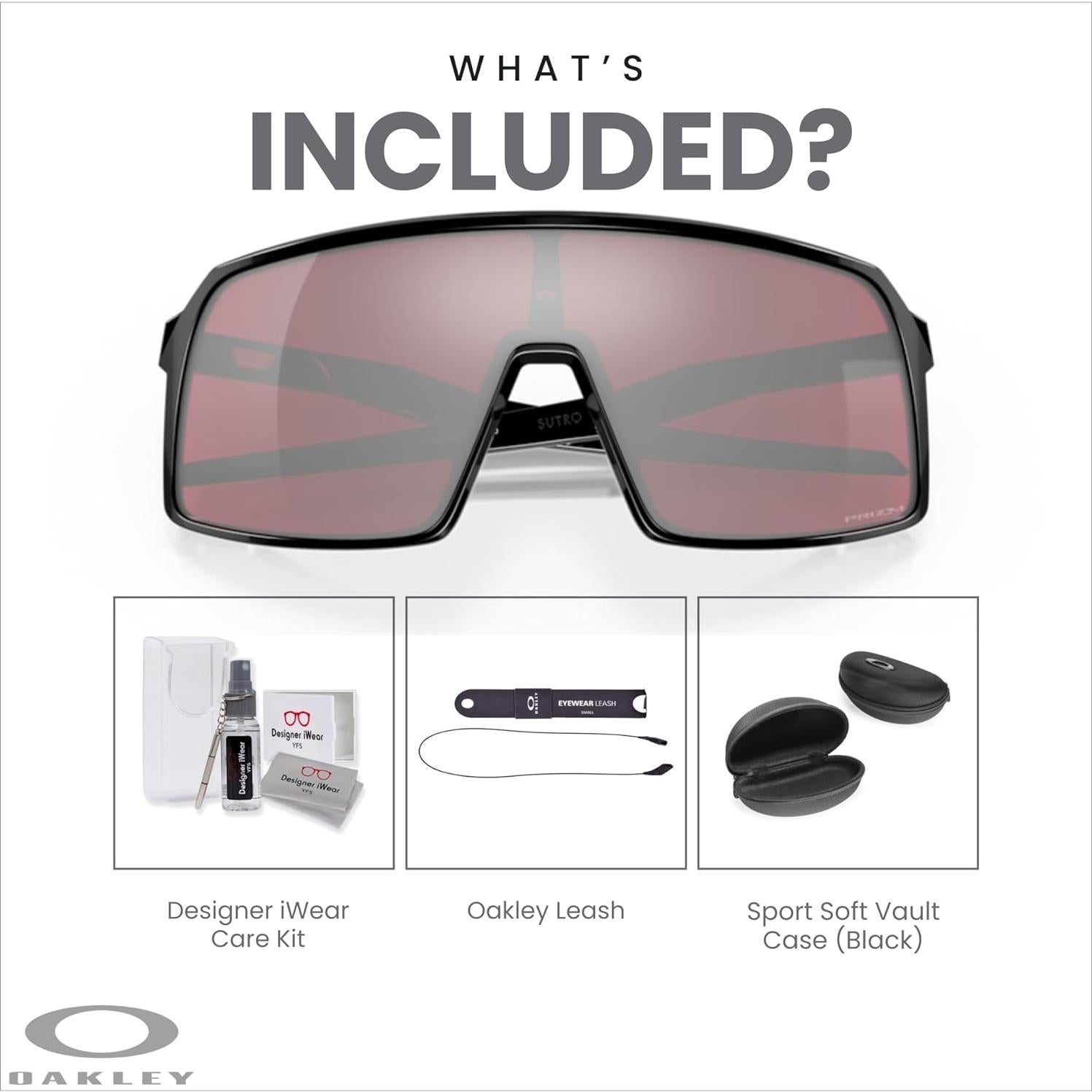 Gafas de sol Oakley Sutro S + Correa + Kit de limpieza