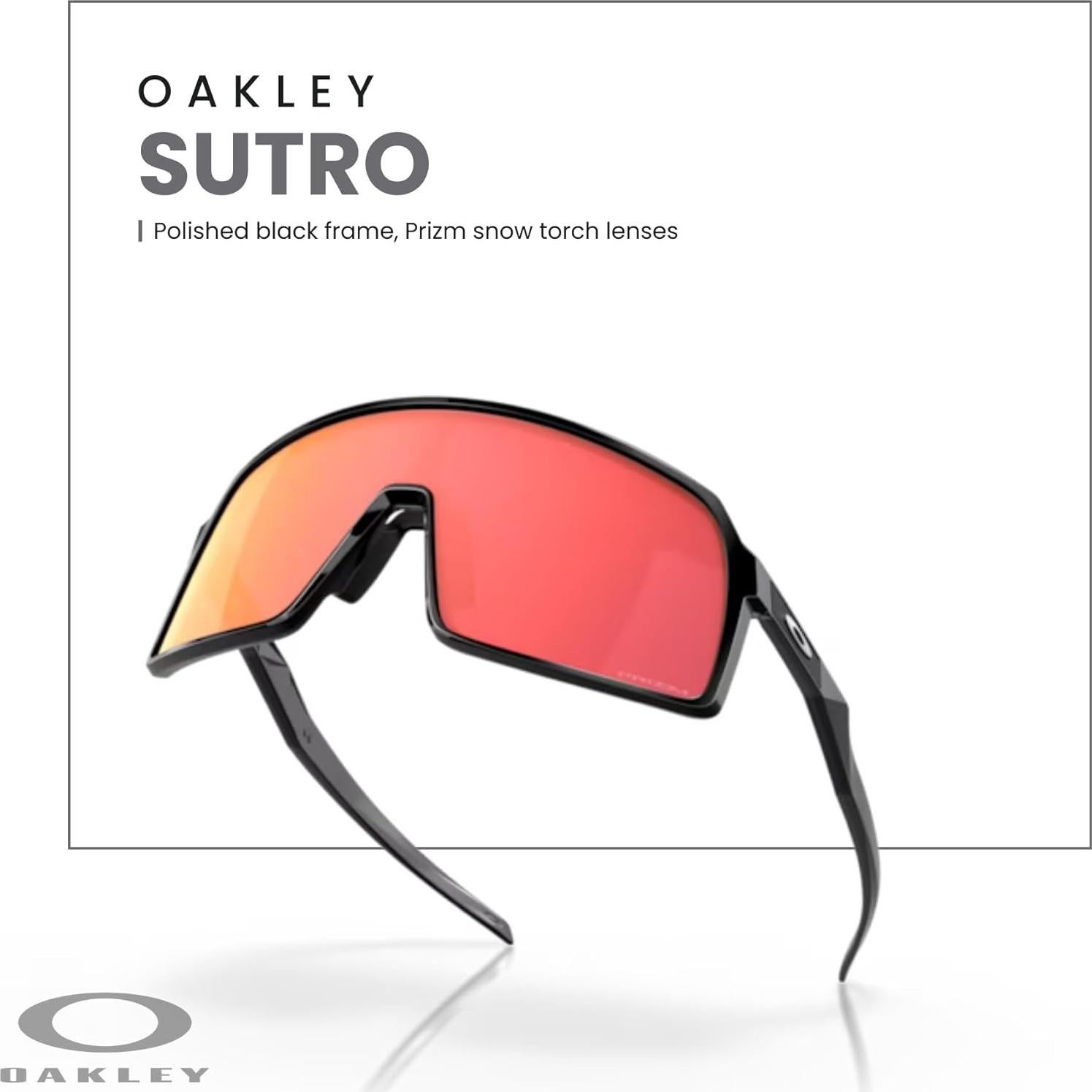 Gafas de sol Oakley Sutro S con correa y kit de limpieza