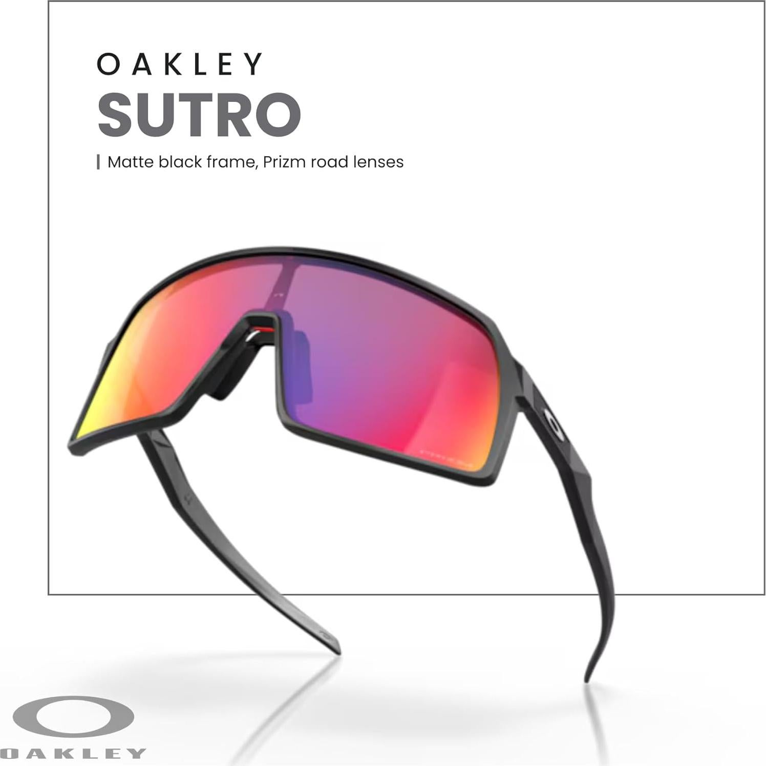 Gafas de sol Oakley Sutro S con correa y kit de limpieza