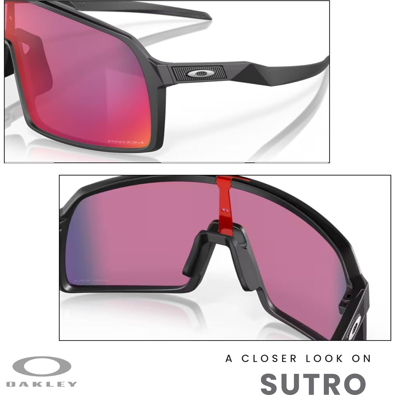 Gafas de sol Oakley Sutro S con correa y kit de limpieza