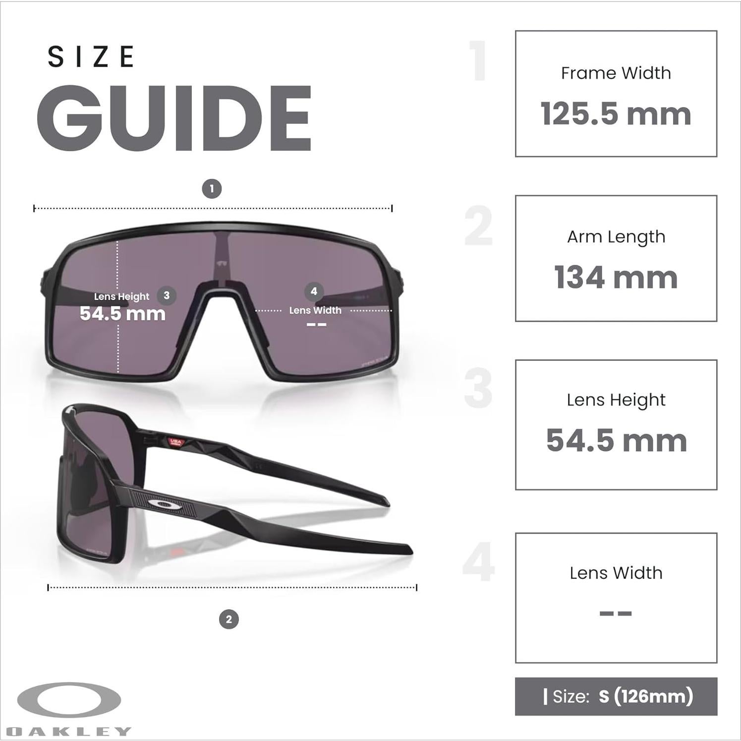 Gafas de sol Oakley Sutro S con correa y kit de limpieza