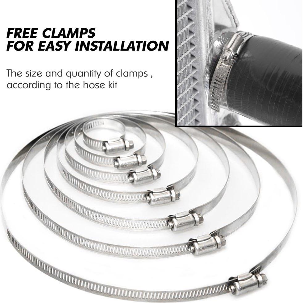 Kit Manguera Refrigerante Silicona G-PLUS Ford F100 1976 V8