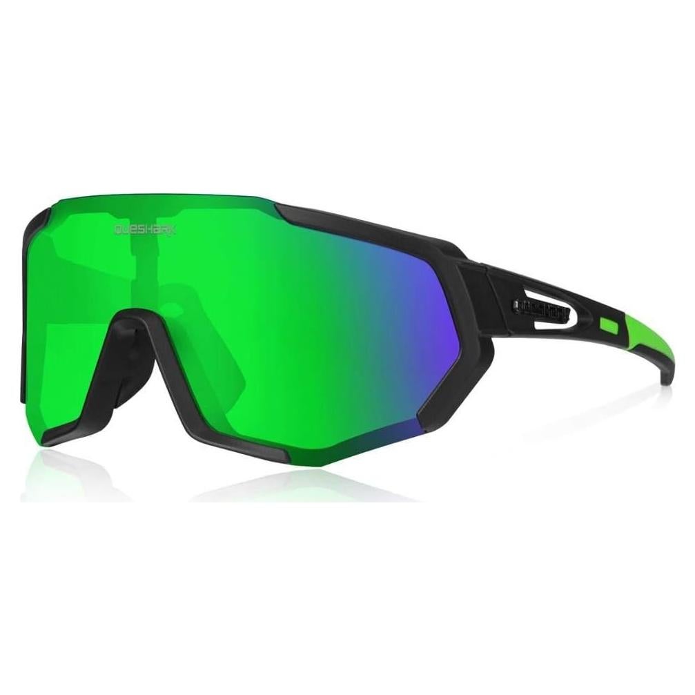 Gafas de Ciclismo Queshark con 3 Lentes Polarizadas