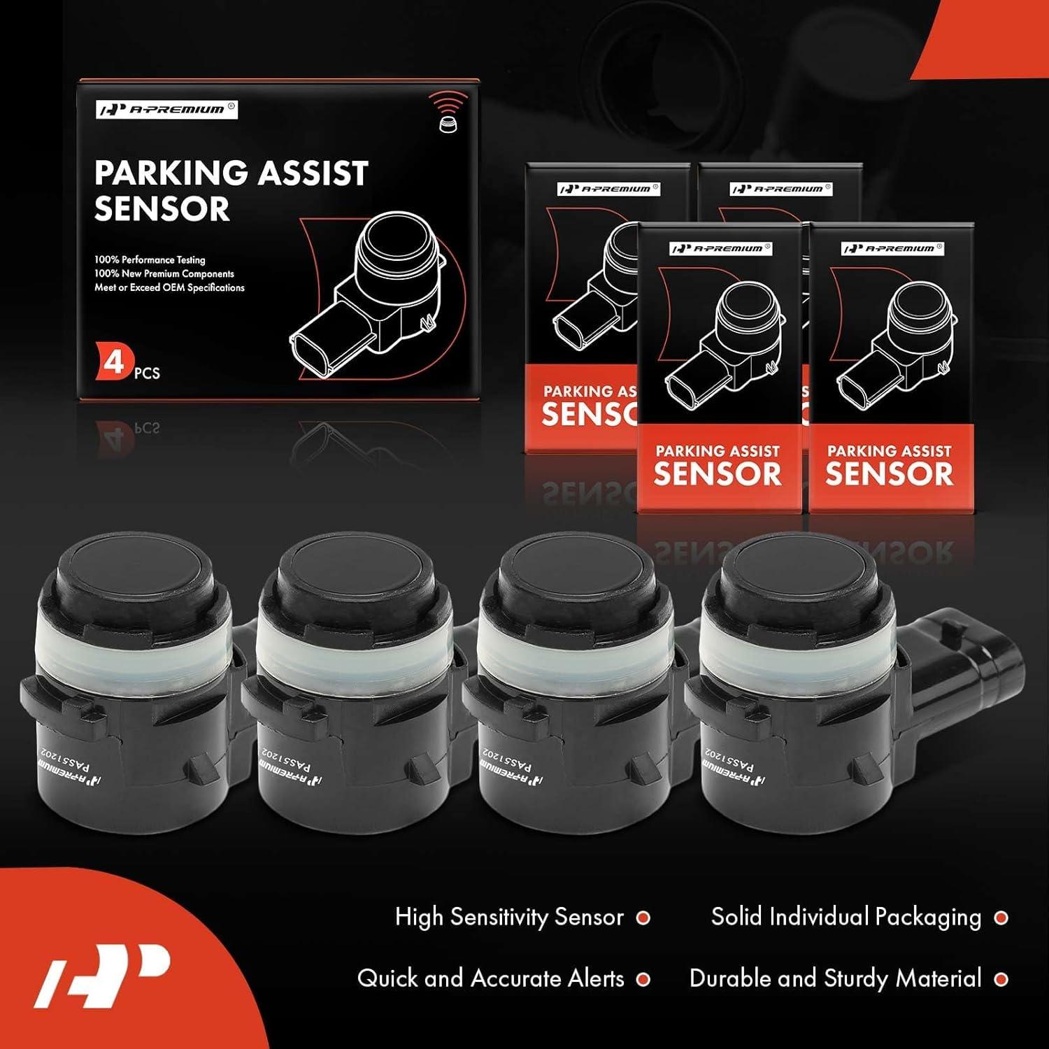 Sensor de Estacionamiento A-Premium 4 Piezas para Mercedes-Benz