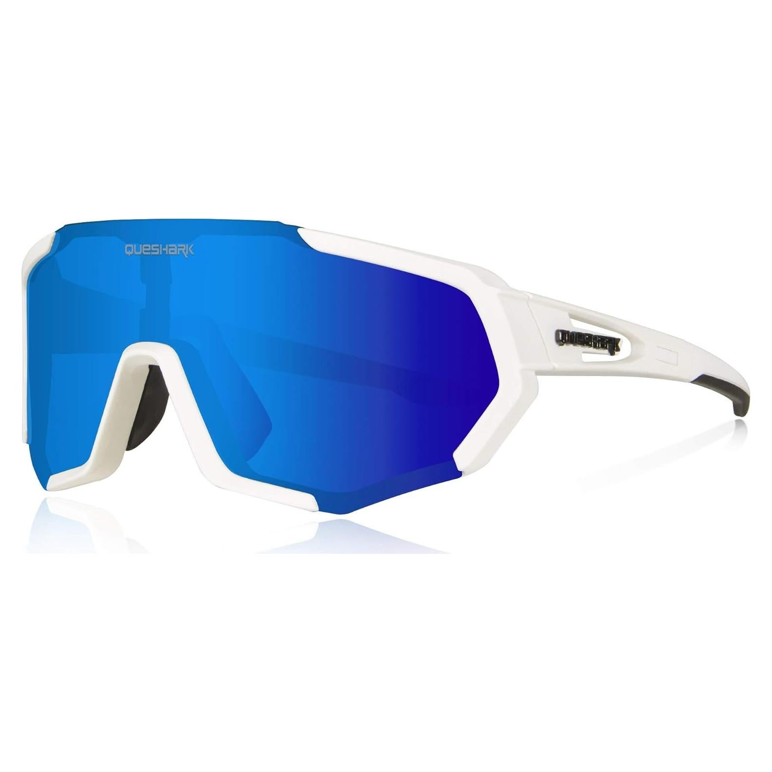 Gafas de Ciclismo Queshark con 3 Lentes Polarizadas UV400