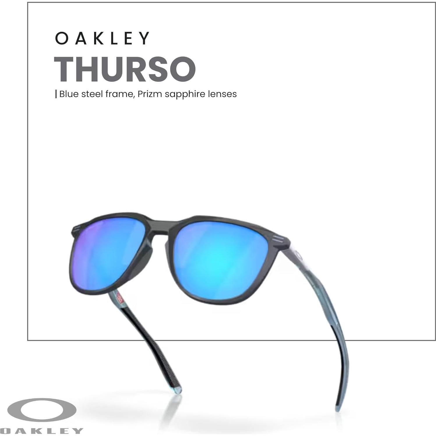 Gafas de sol Oakley Thurso OO9286 para hombres + correa y kit