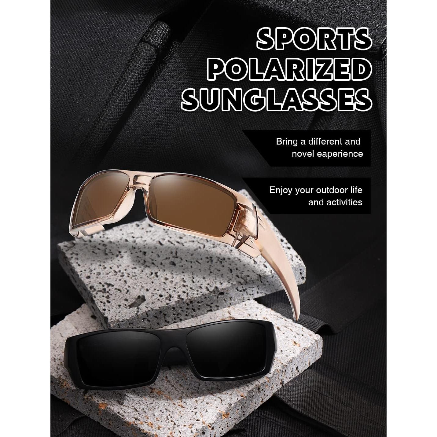 Gafas de sol polarizadas TIANYESY unisex retro deportivas
