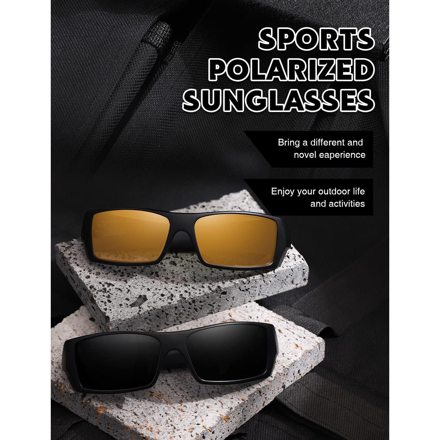 Gafas de sol polarizadas TIANYESY unisex retro deportivas