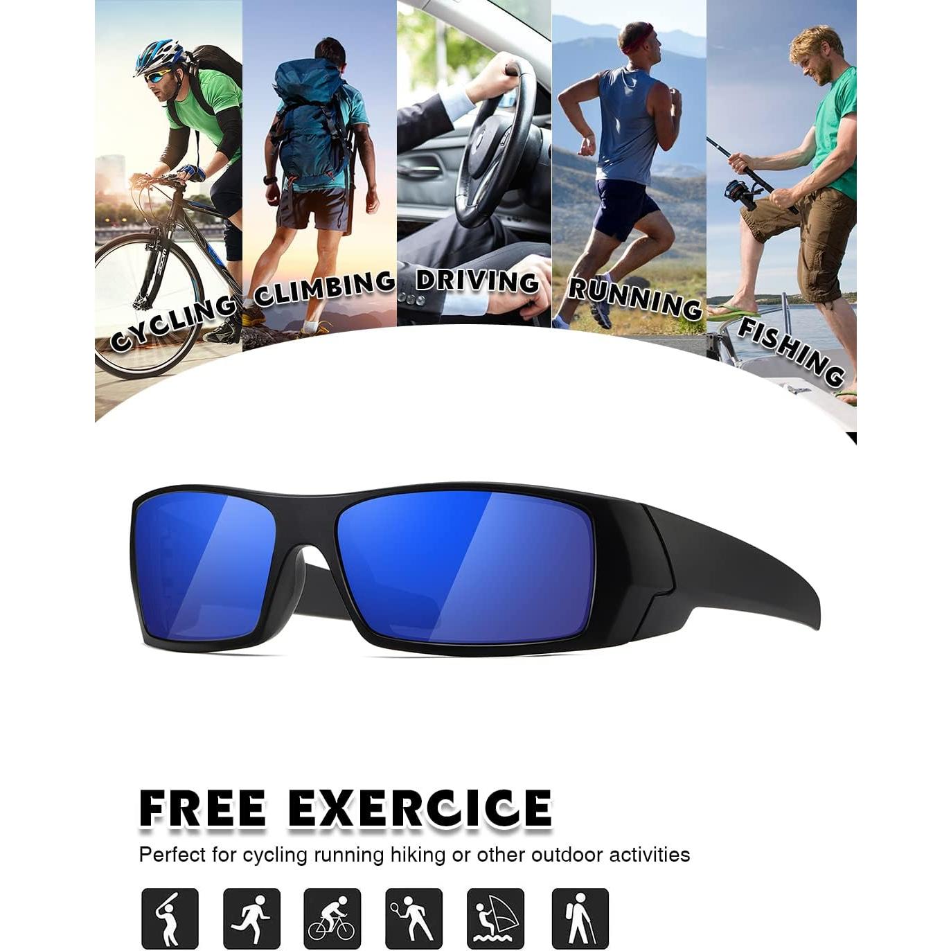 Gafas de Sol Polarizadas TIANYESY Retro Unisex 35.6mm