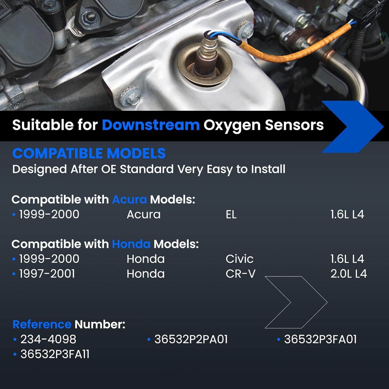 Sensor de Oxígeno SYKRSS 234-4098 Compatible Acura Honda