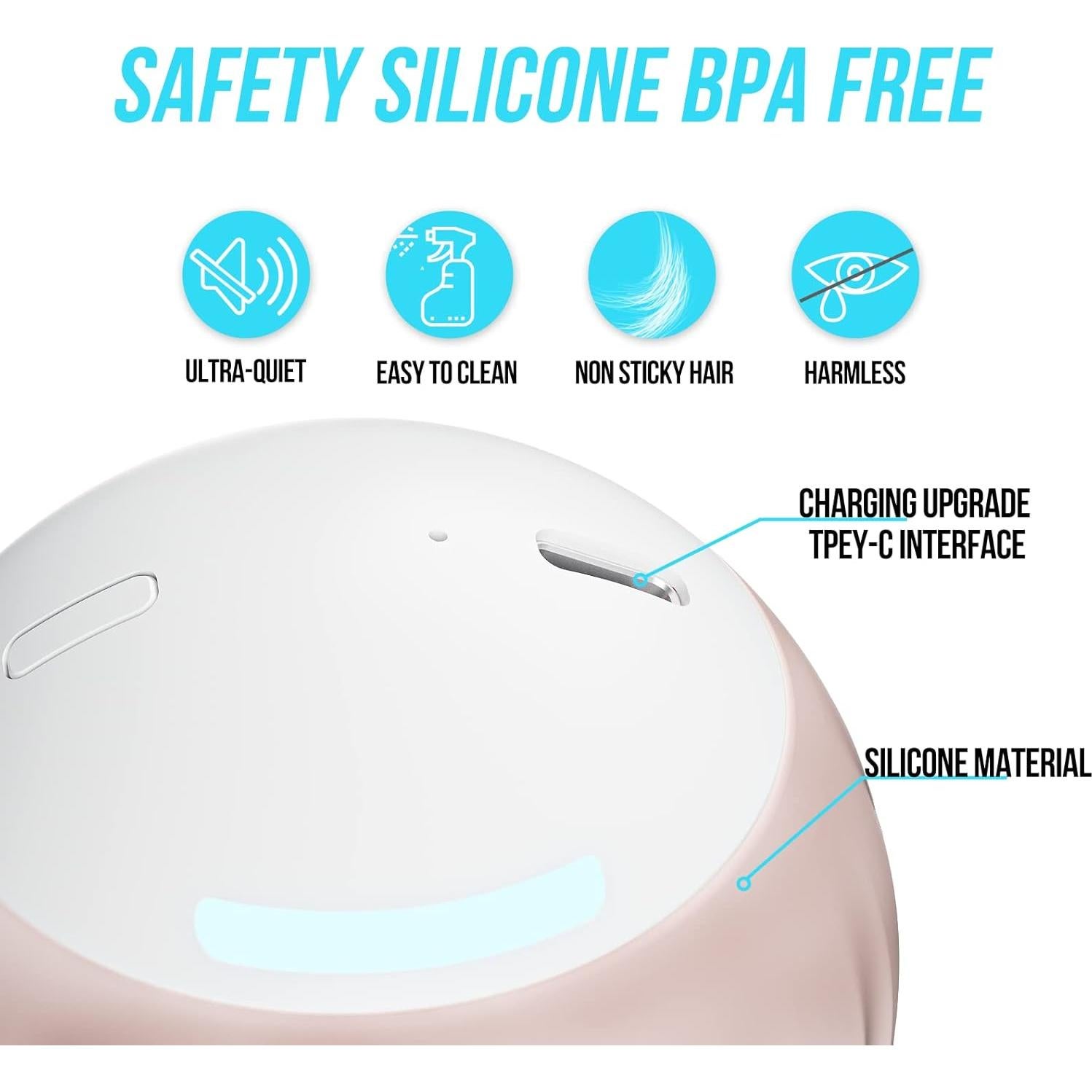 Juguete Interactivo para Gatos GOGODOGYA Rosa 2 Velocidades