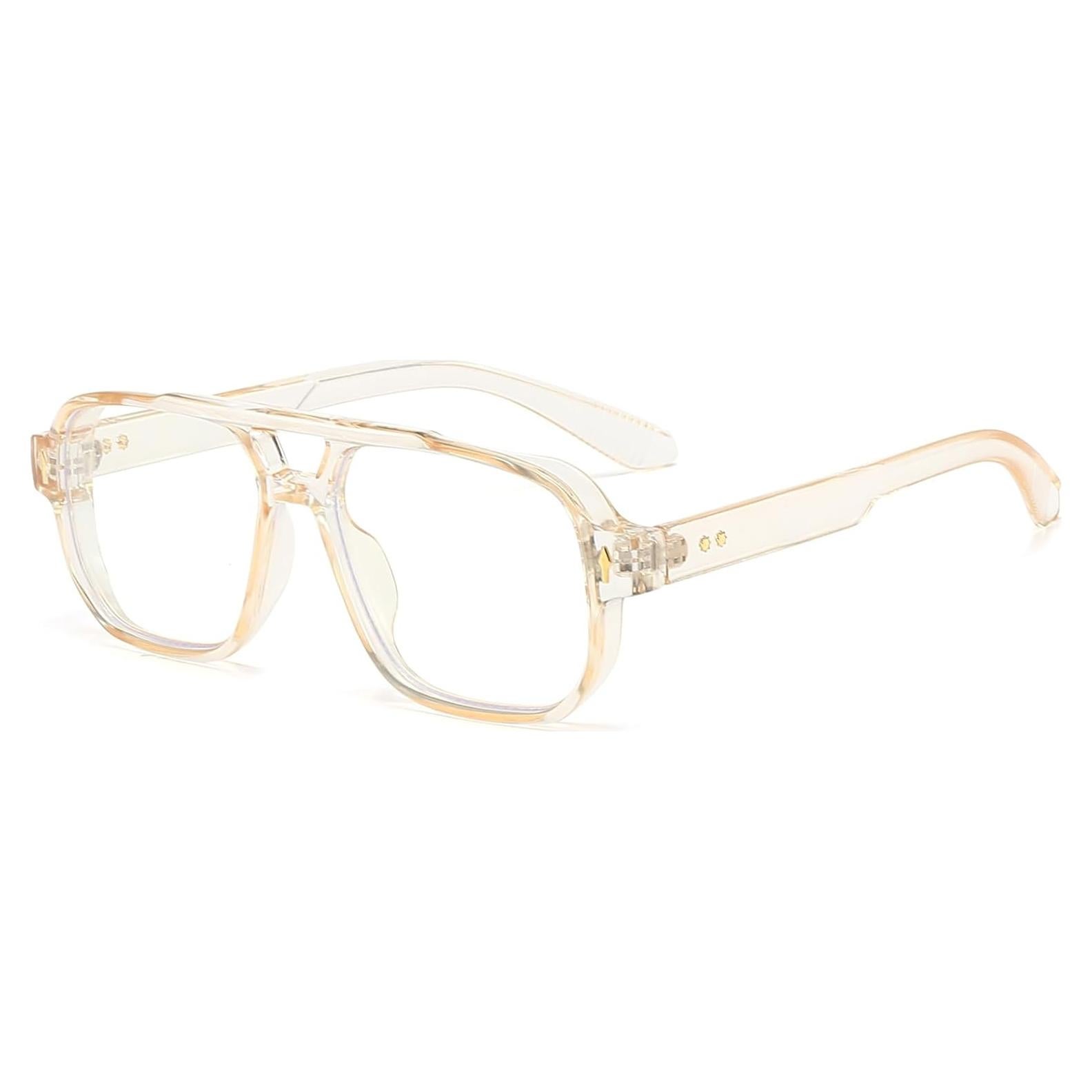 Gafas bloqueadoras luz azul PORADAY retro unisex 70s