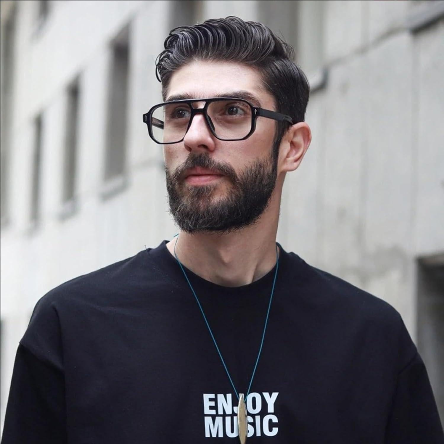 Gafas bloqueadoras luz azul PORADAY retro unisex estilo 70s